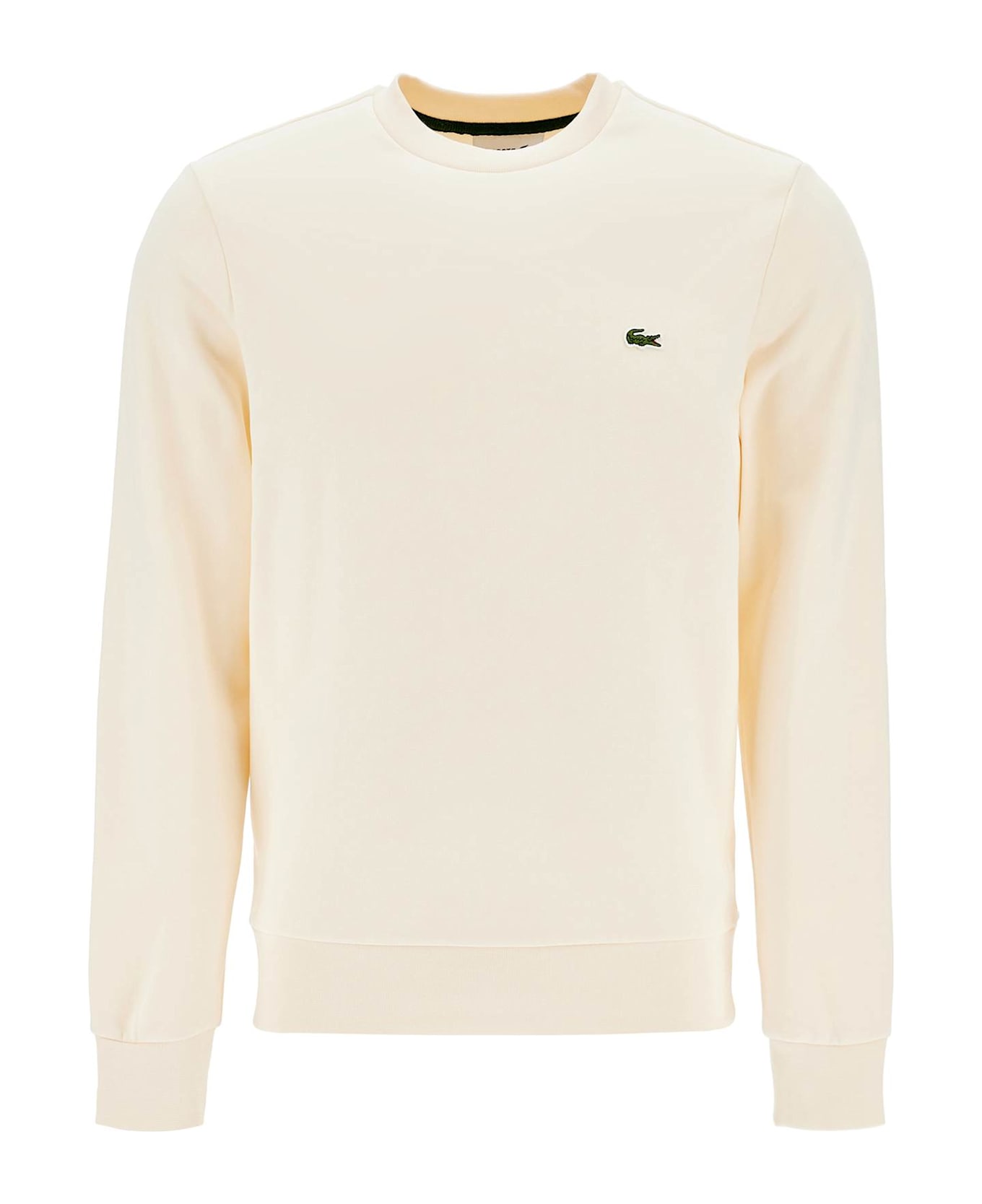 Lacoste Classic Fit Crewneck Sweatshirt - PANNA (White)