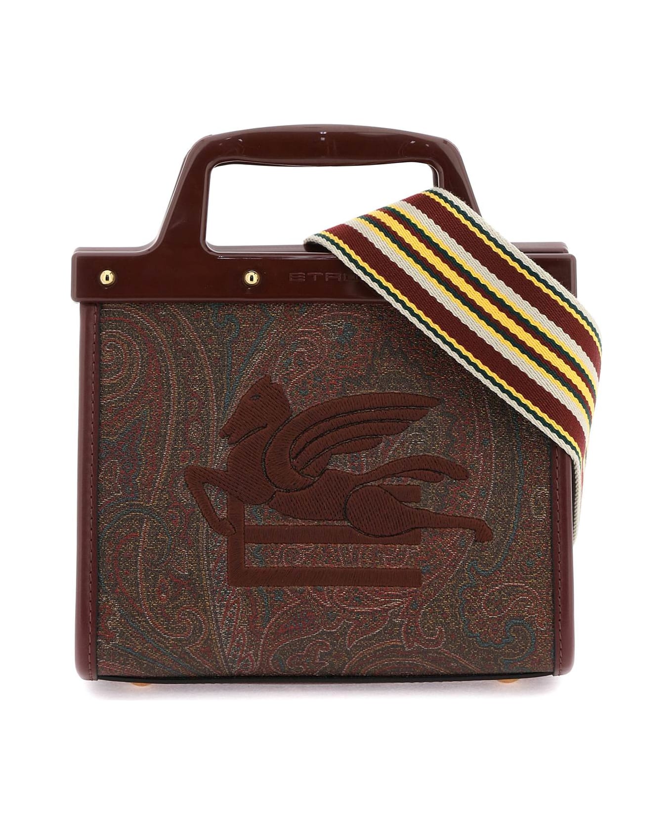 Etro 'love Trotter' Tote Bag - Brown