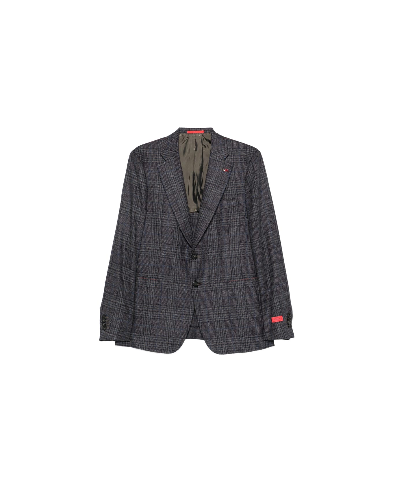Isaia Jacket - BROWN/BLUE