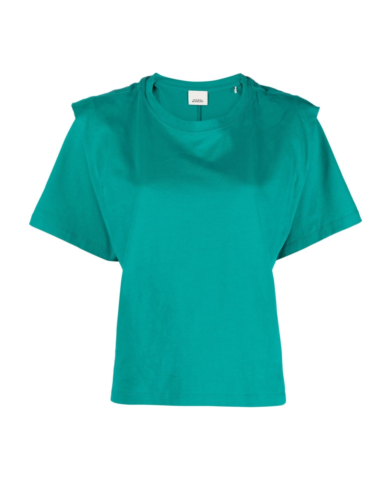 Isabel Marant Green Cotton T-shirt - Green