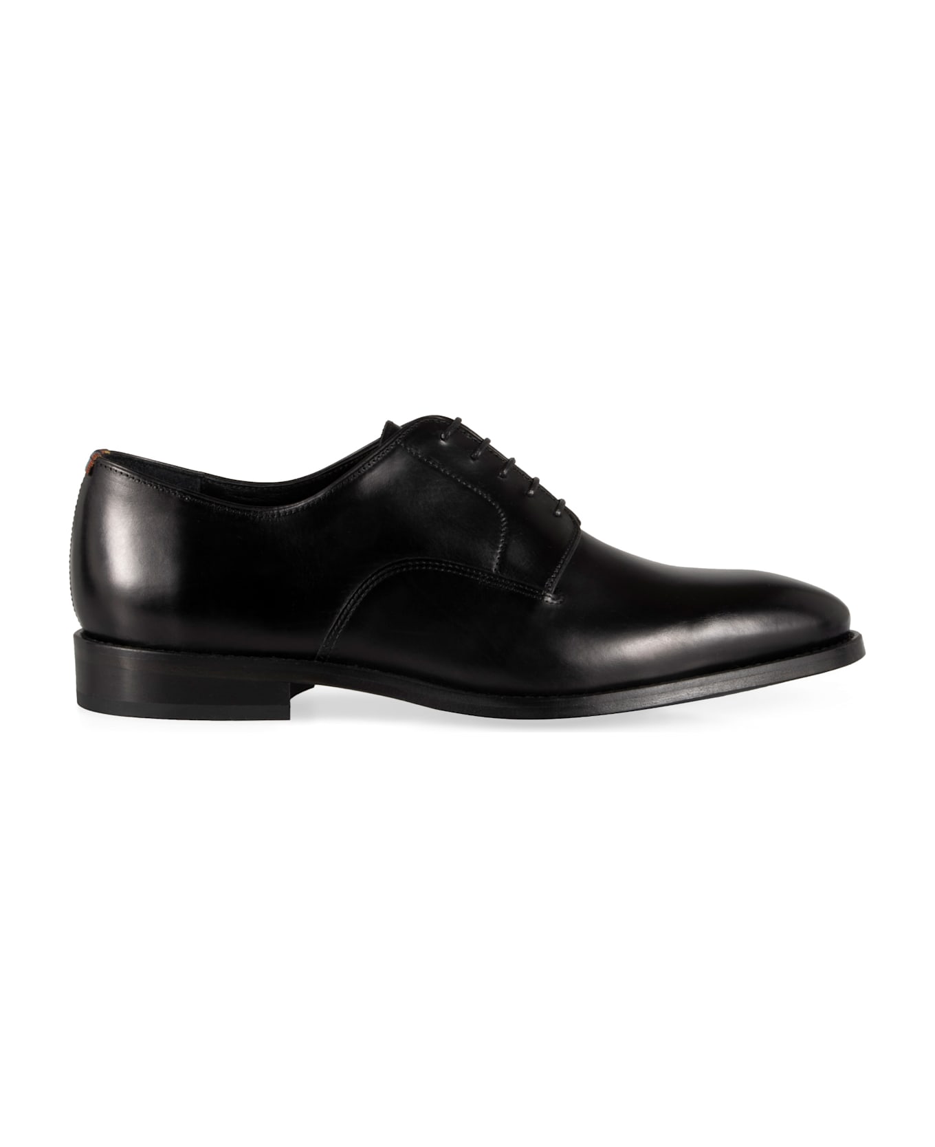 Paul Smith Leather Lace-up Shoes - black
