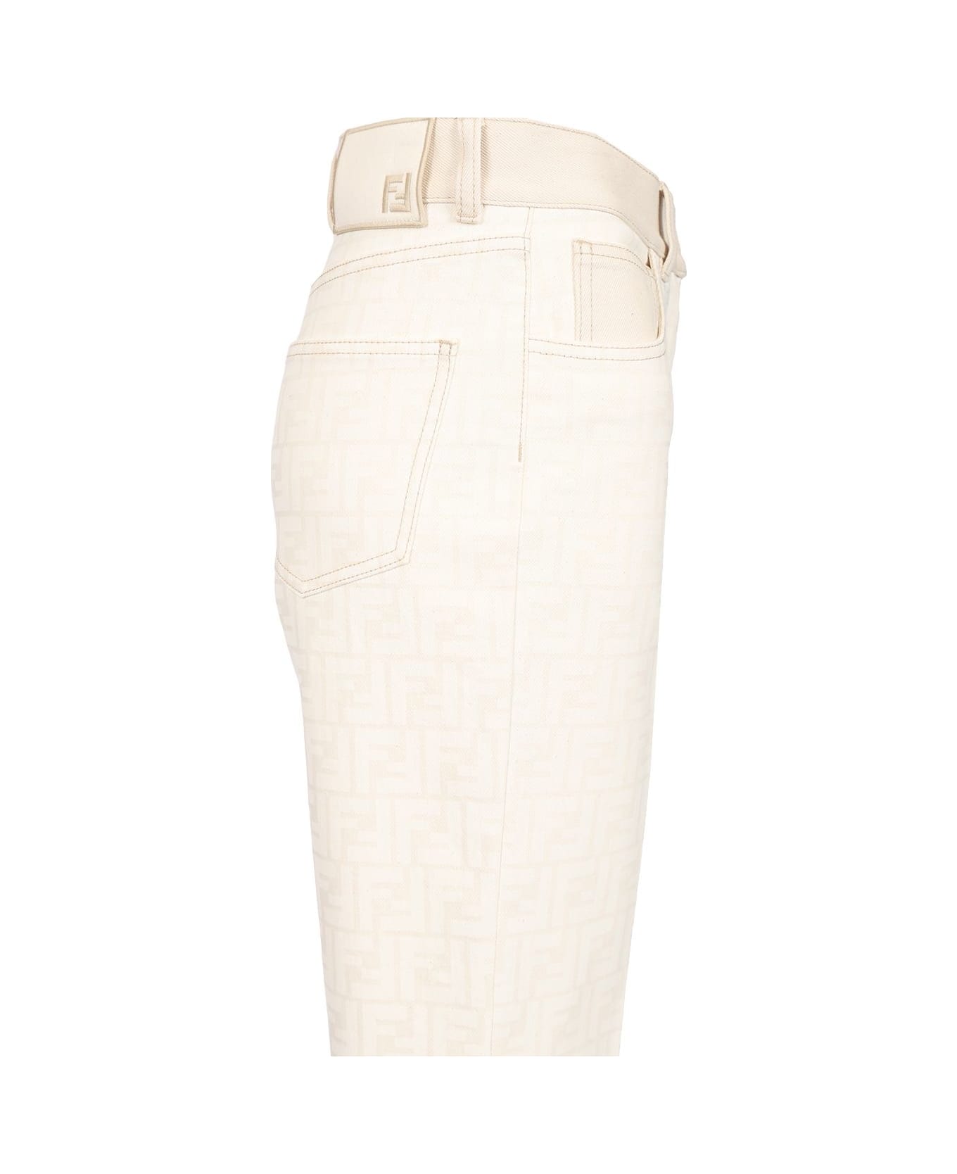 Fendi 5-pocket Jeans - White