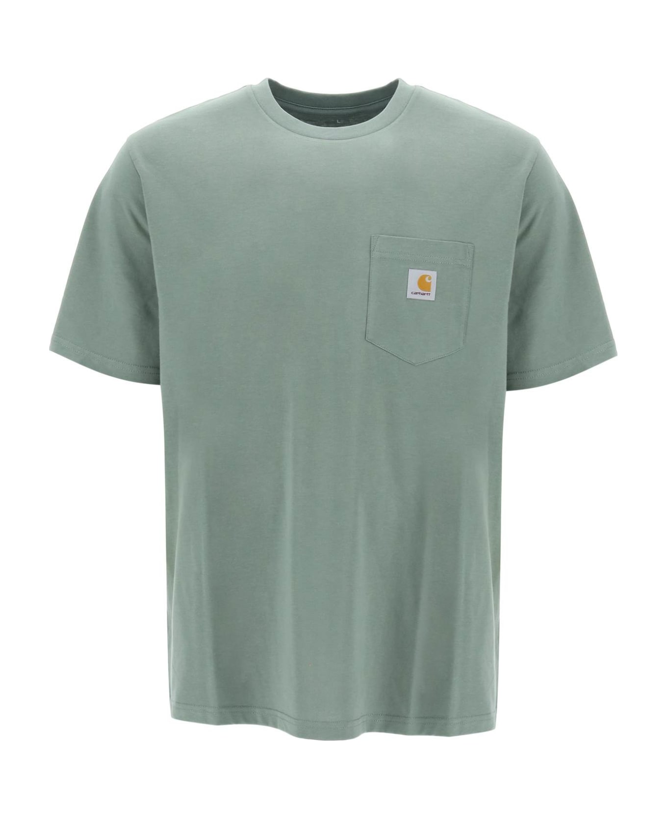 Carhartt T-shirt With Chest Pocket - Military