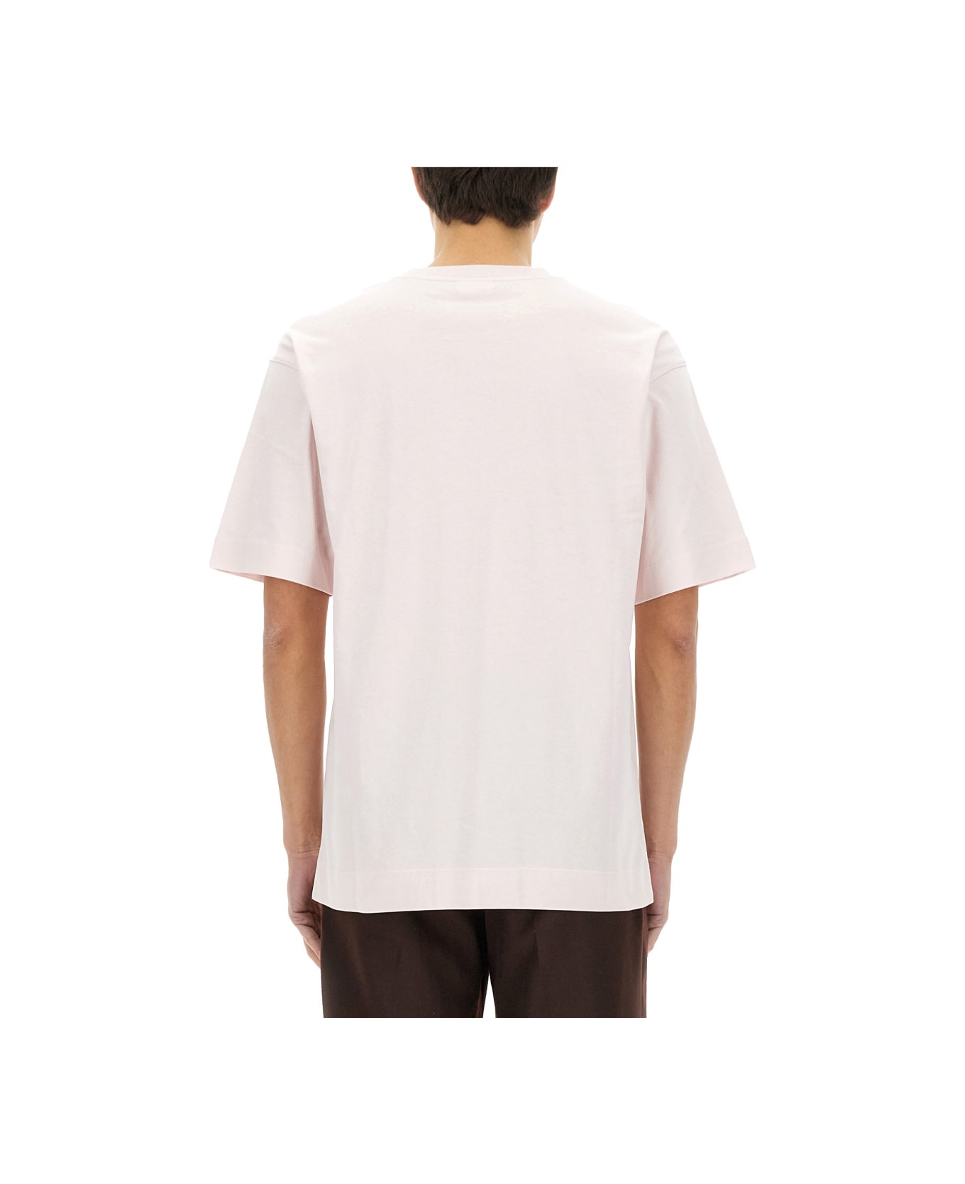 Dries Van Noten Cotton T-shirt - PINK