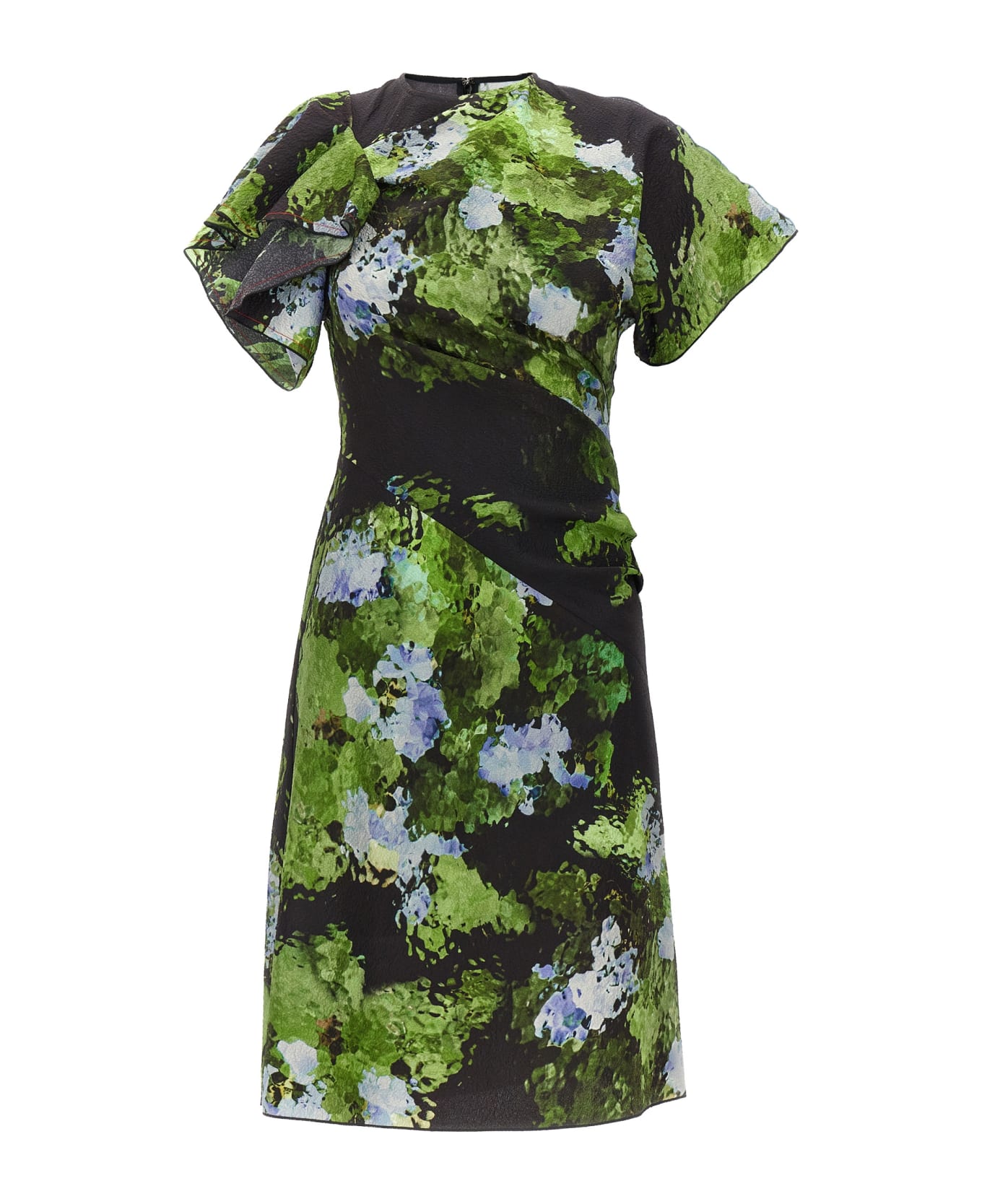 Victoria Beckham Floral Printed Dress - Multicolor ワンピース＆ドレス