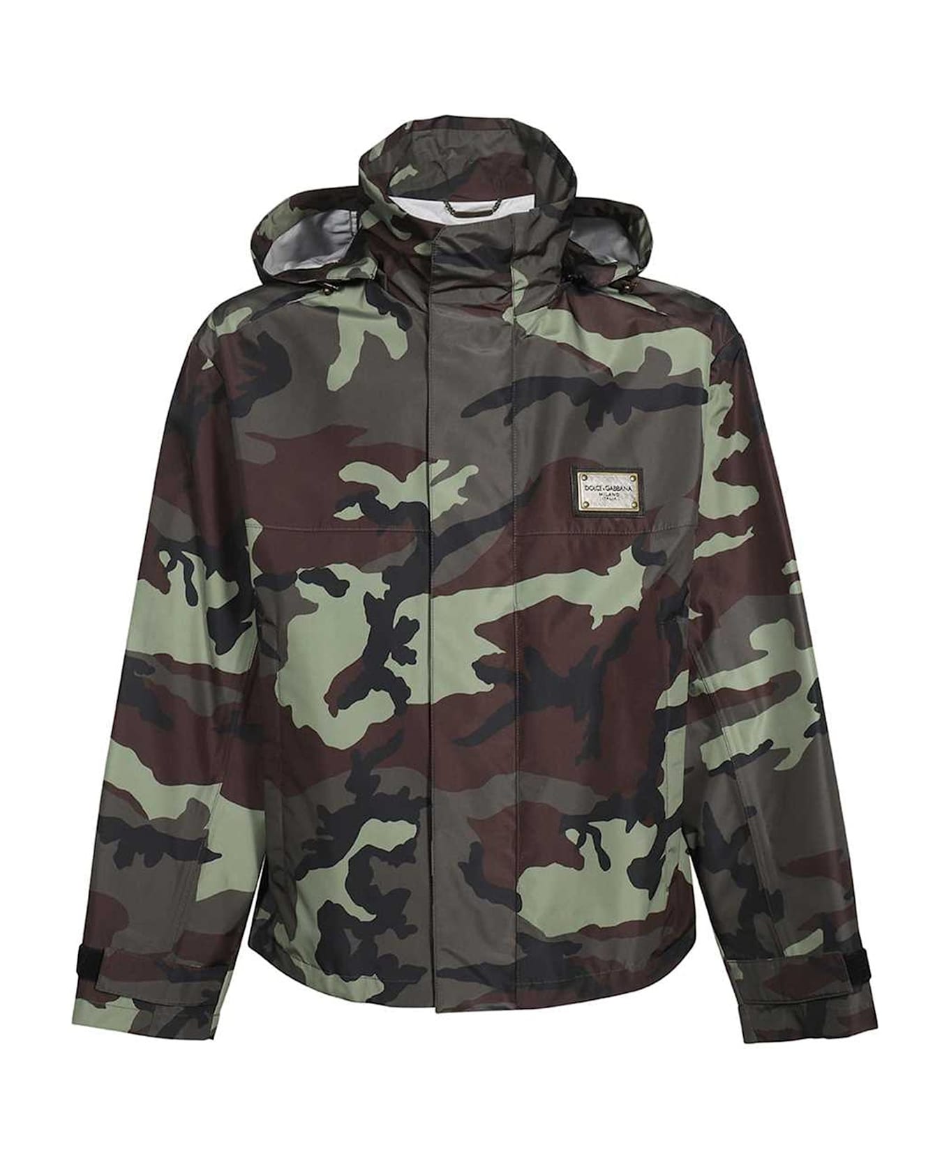 Dolce & Gabbana Camouflage Jacket - Green