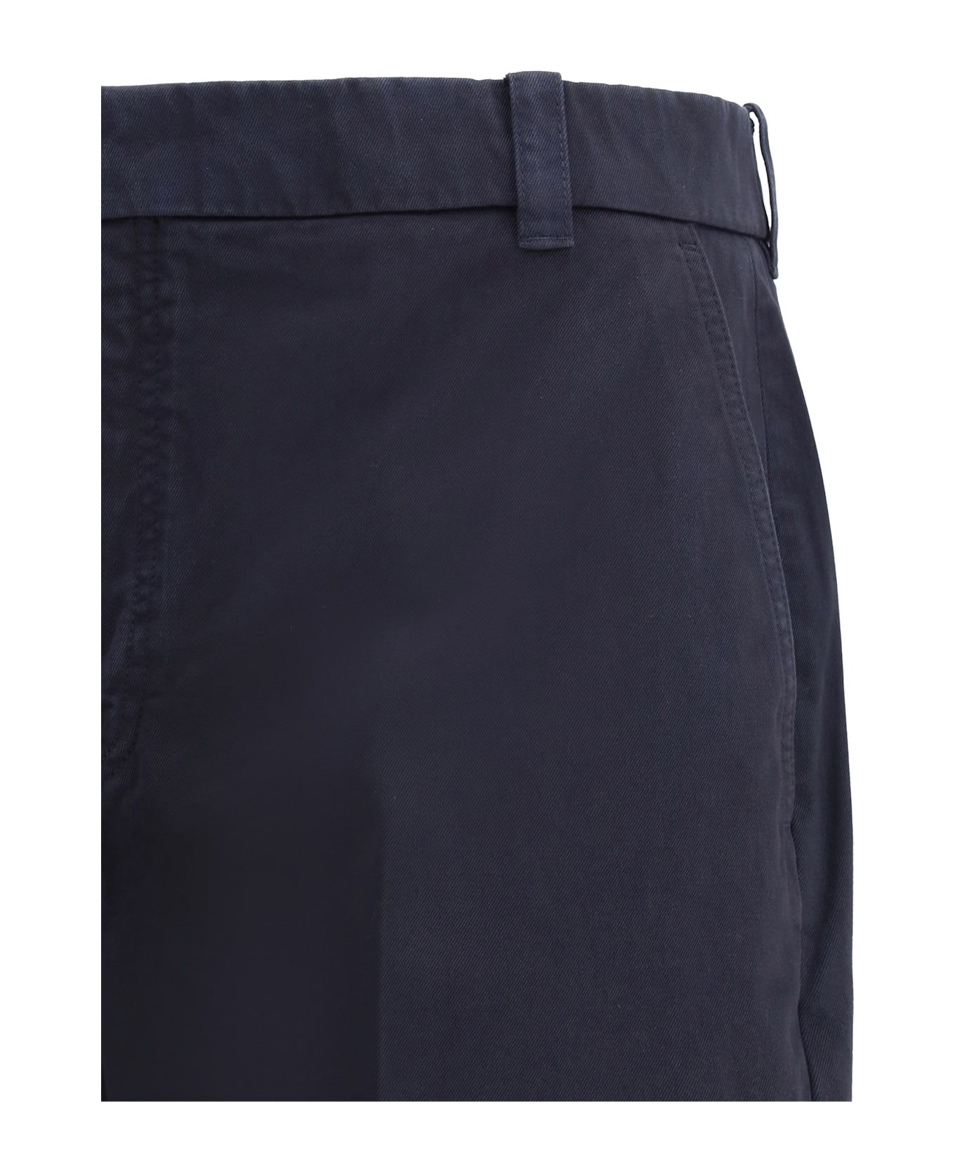 Thom Browne Cotton Pants - Navy