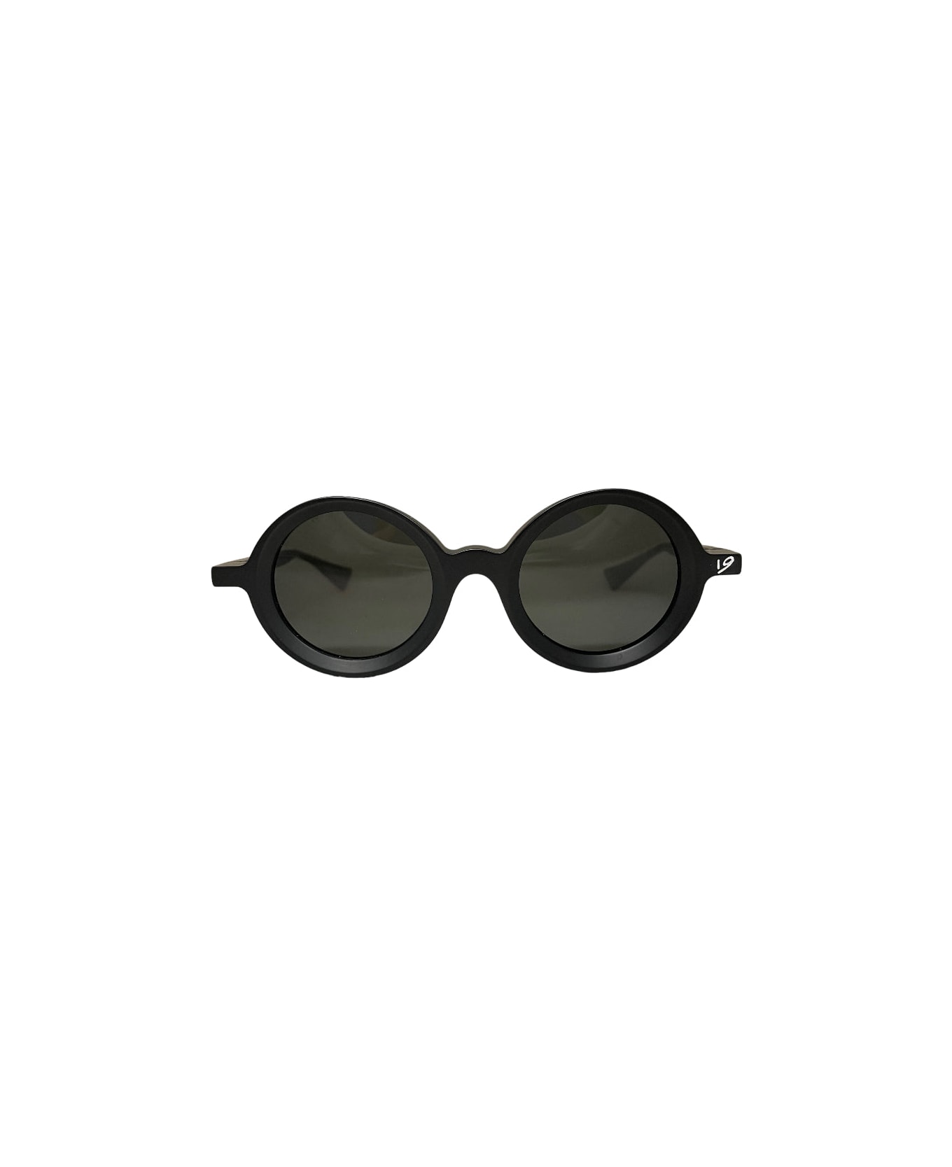 Piero Massaro Pm372 - Matte Black Sunglasses