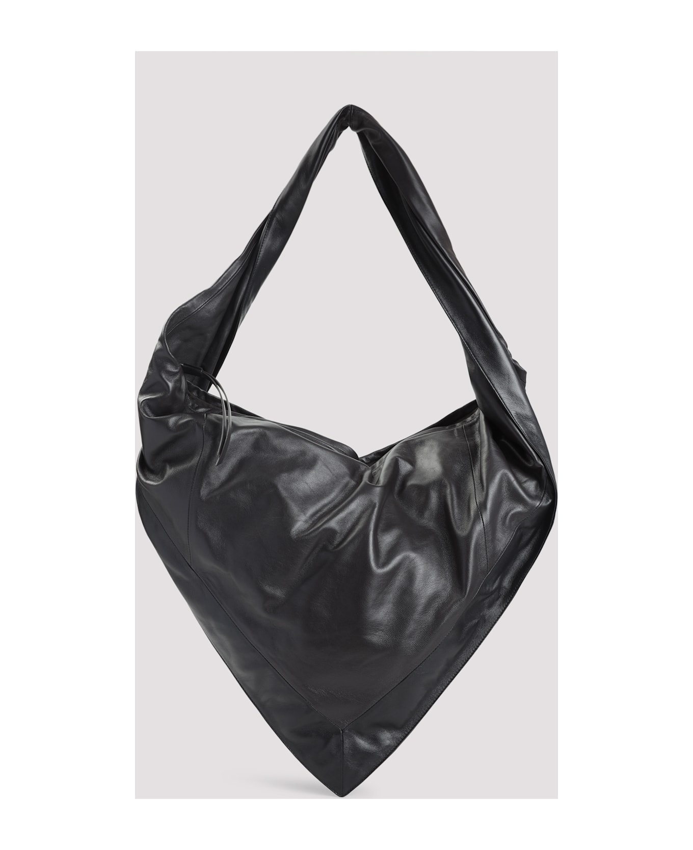 Lemaire Scarf Shoulder Bag - Black Dark Chocolate