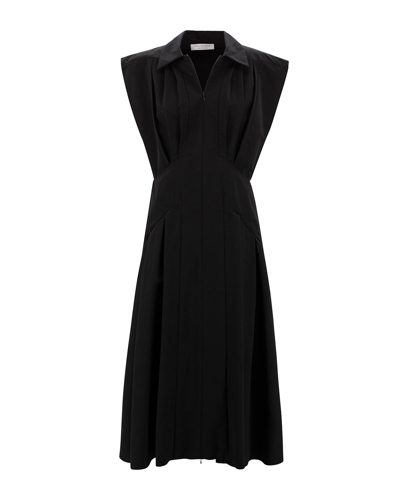 Philosophy di Lorenzo Serafini Trench Dress - Black