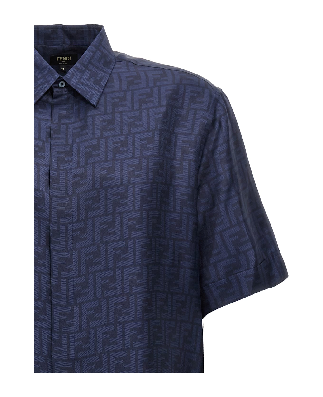 Fendi 'ff' Shirt - OLTREMARE