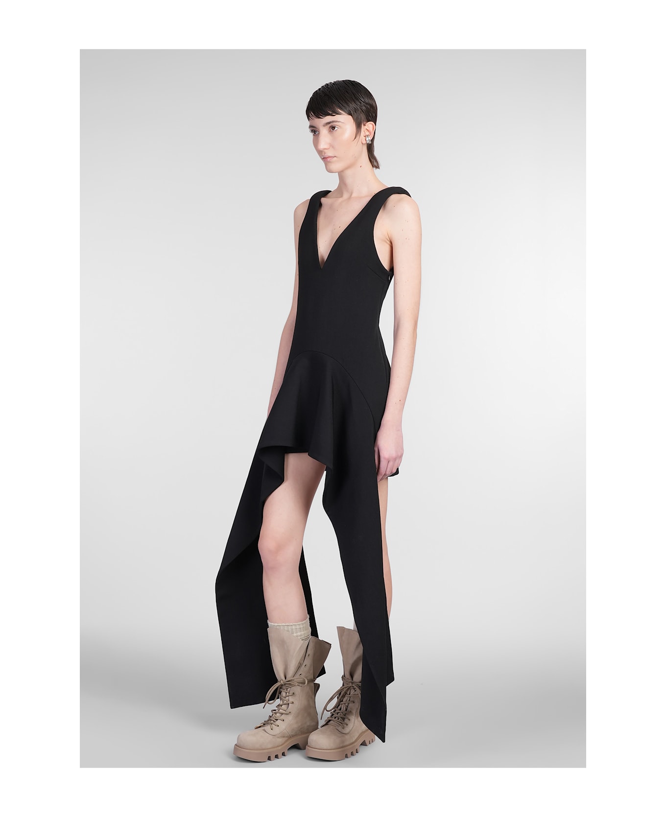 J.W. Anderson Dress In Black Polyester - BLACK