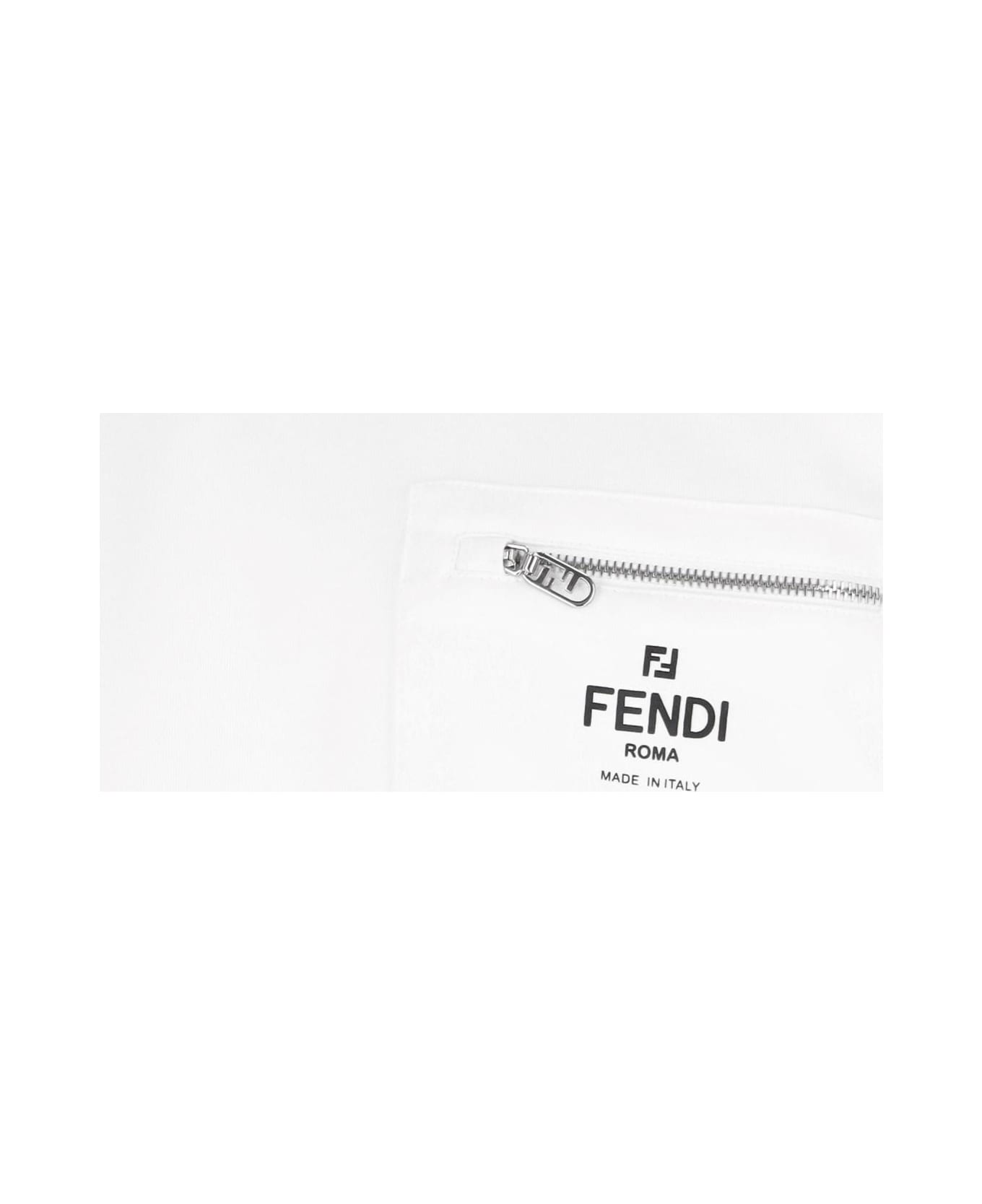 Fendi Logo T-shirt - White
