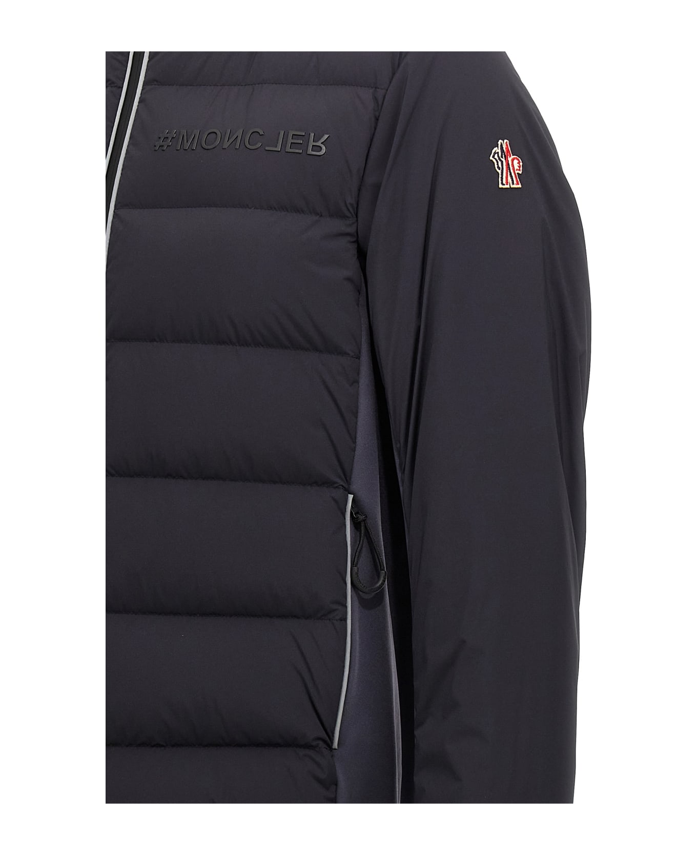 Moncler Grenoble 'pocol' Down Jacket - GREY/BLACK