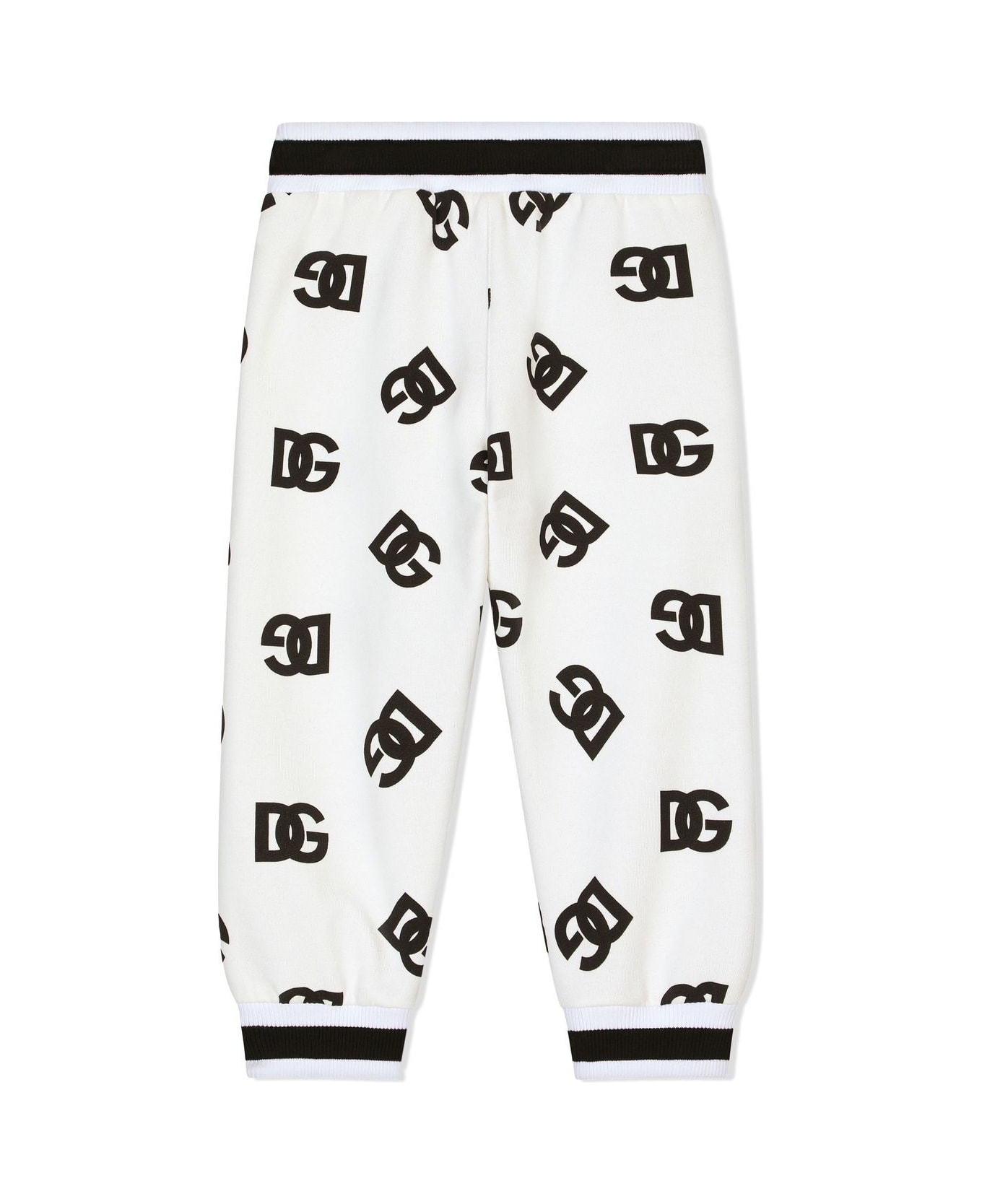 Dolce & Gabbana Pantaloni Sportivi - White