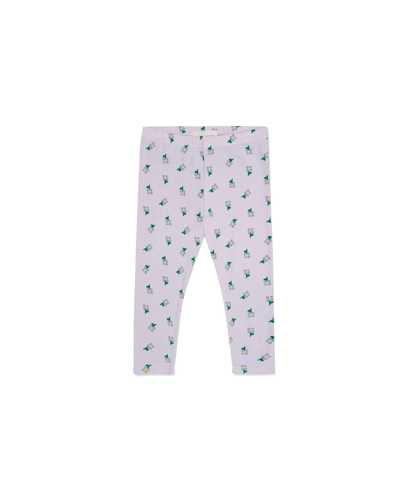 Bobo Choses Baby Pansy Flower All Over Leggings - LILAC