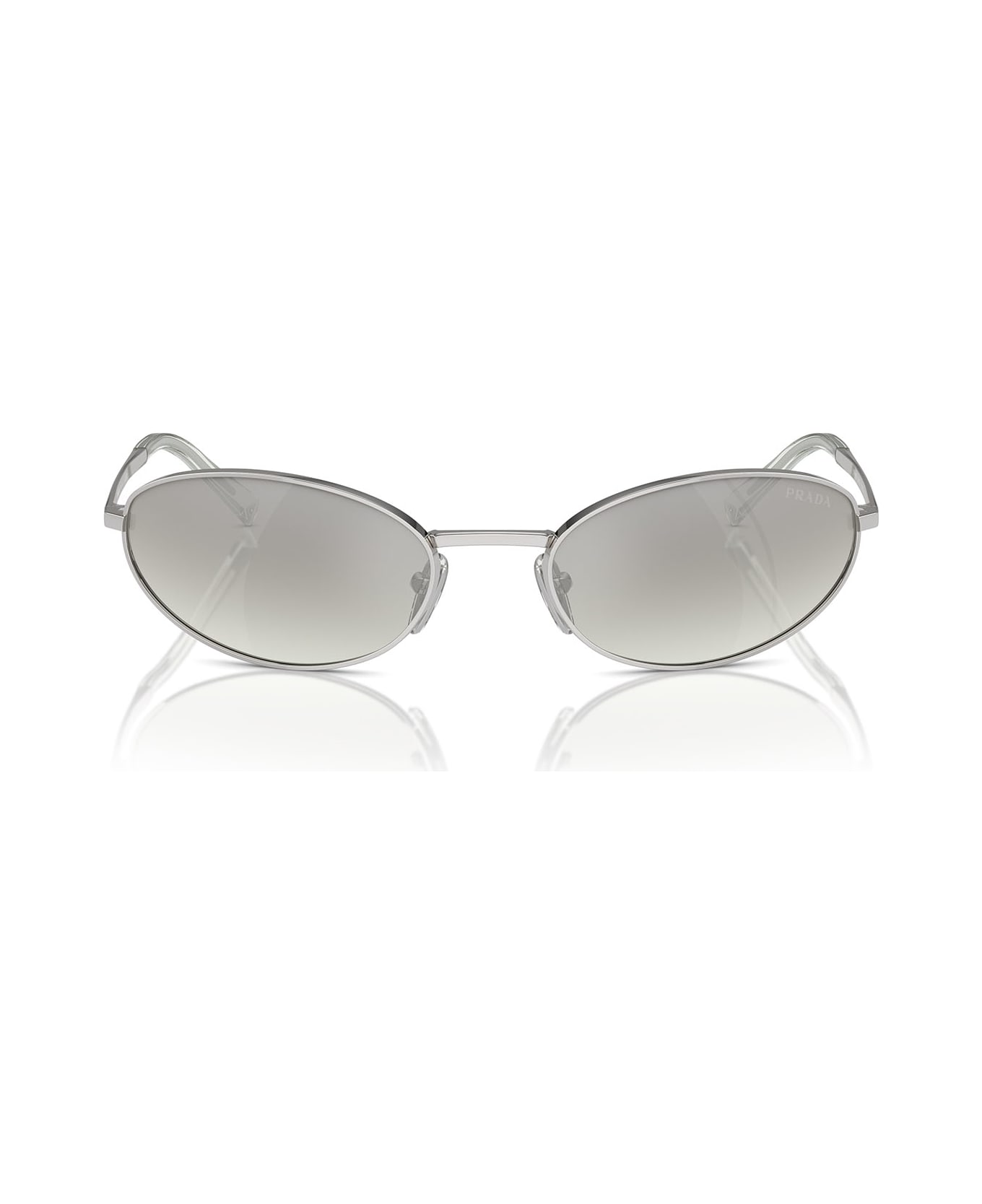 Prada Eyewear Pr A59s Silver Sunglasses - Silver
