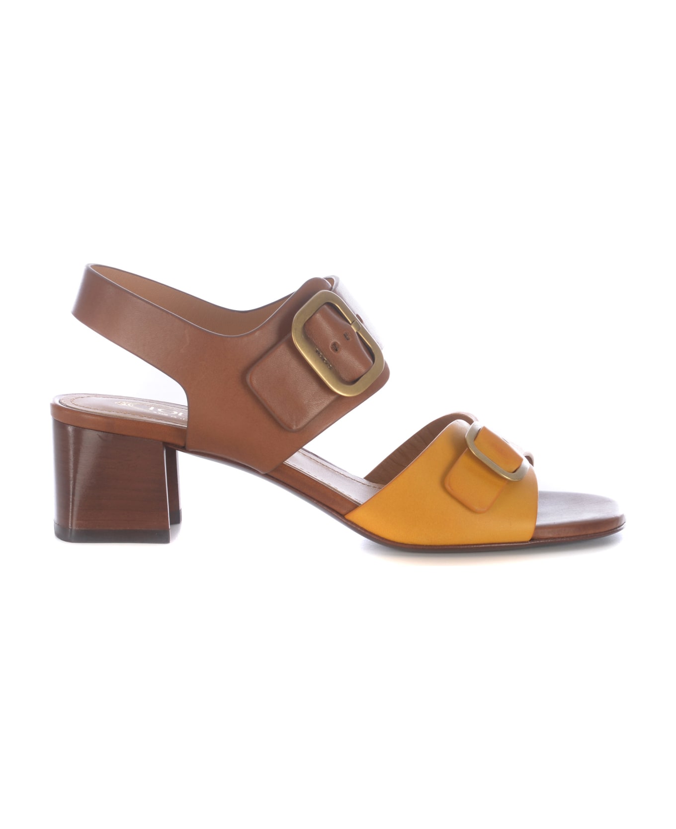 Tod's Sandali Tod's In Pelle - Cuoio