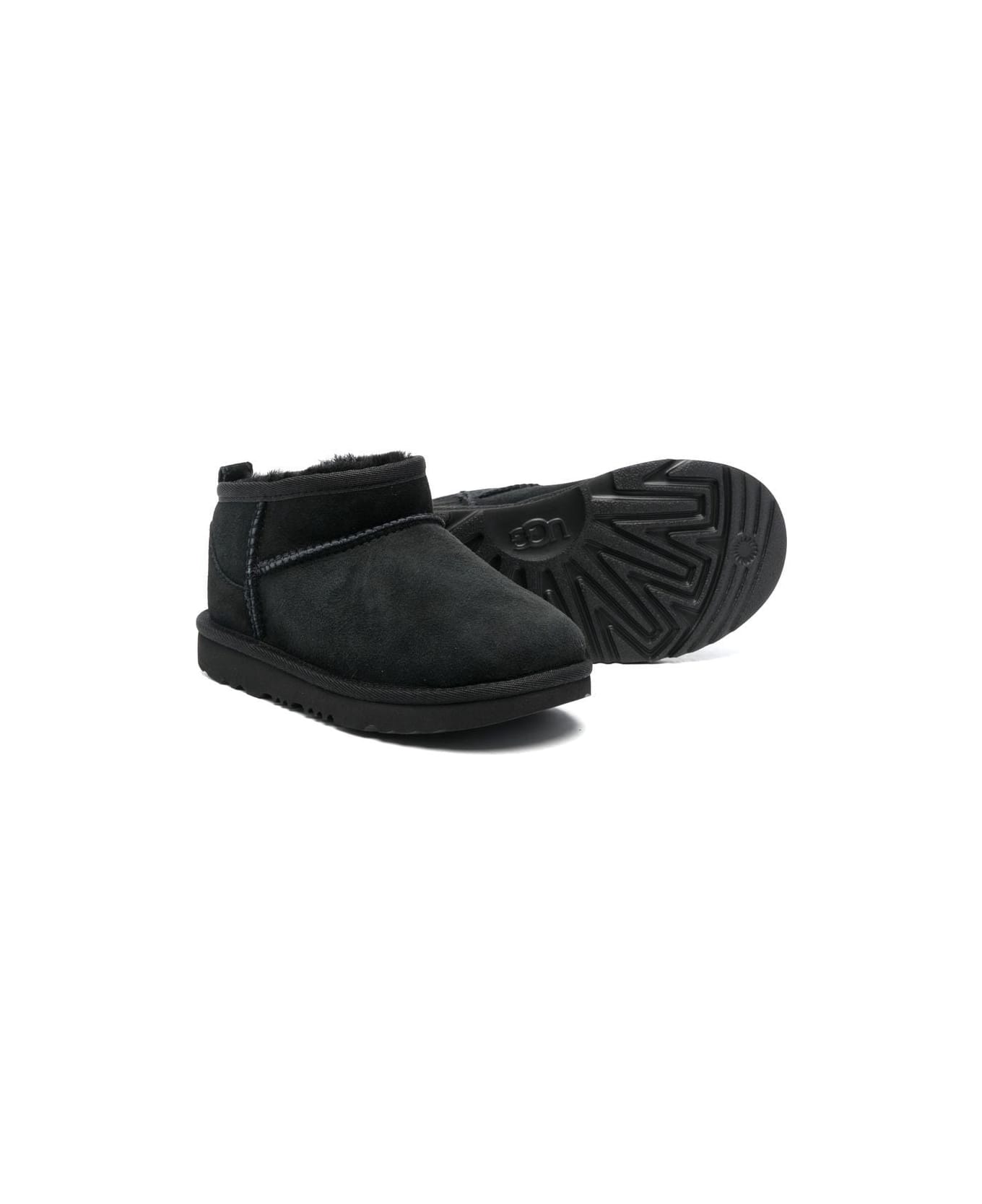 UGG Black Classic Ultra Mini Boots - Black シューズ