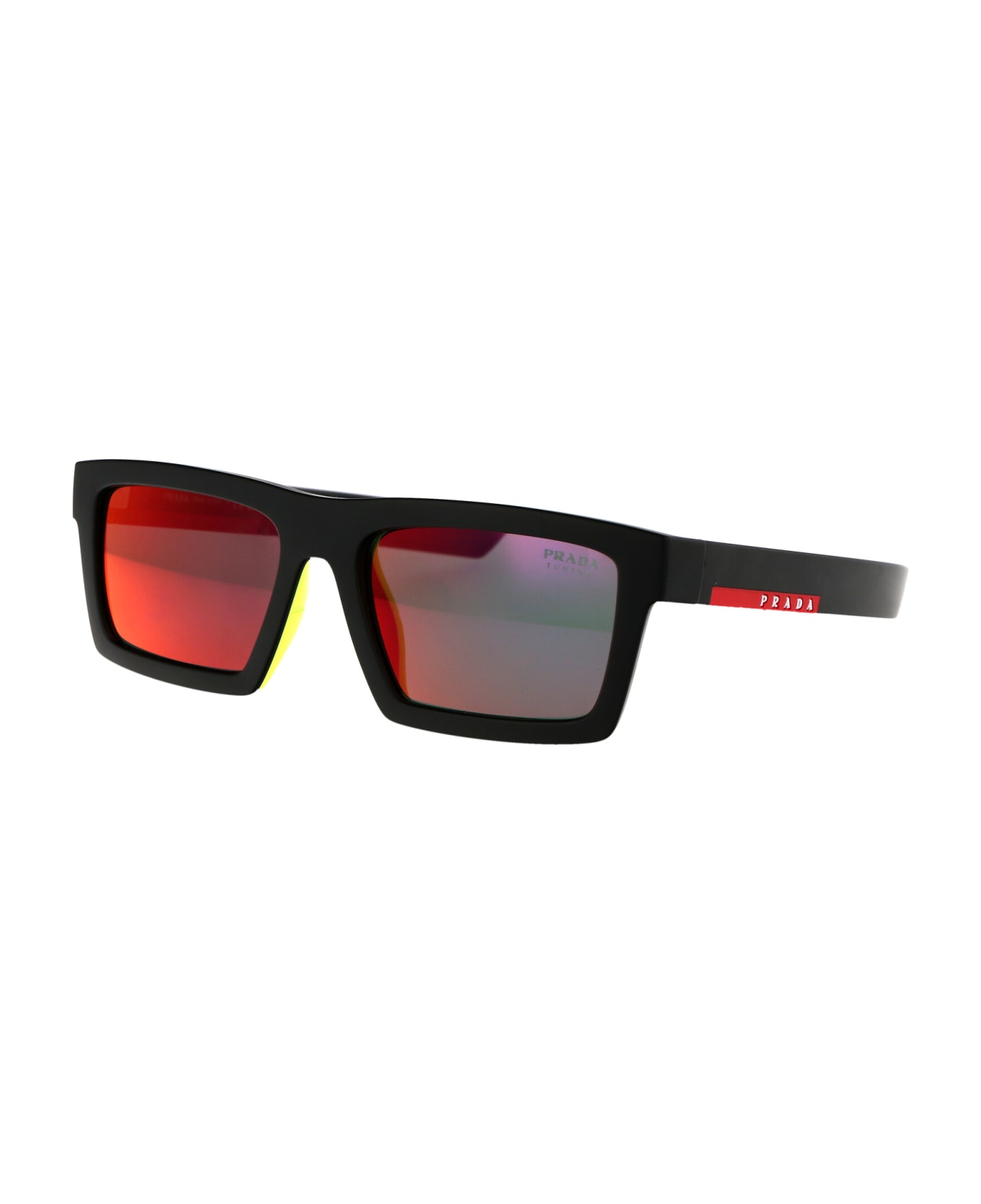 Prada Linea Rossa 0ps 02zsu Sunglasses - 1BO10A Matte Black サングラス
