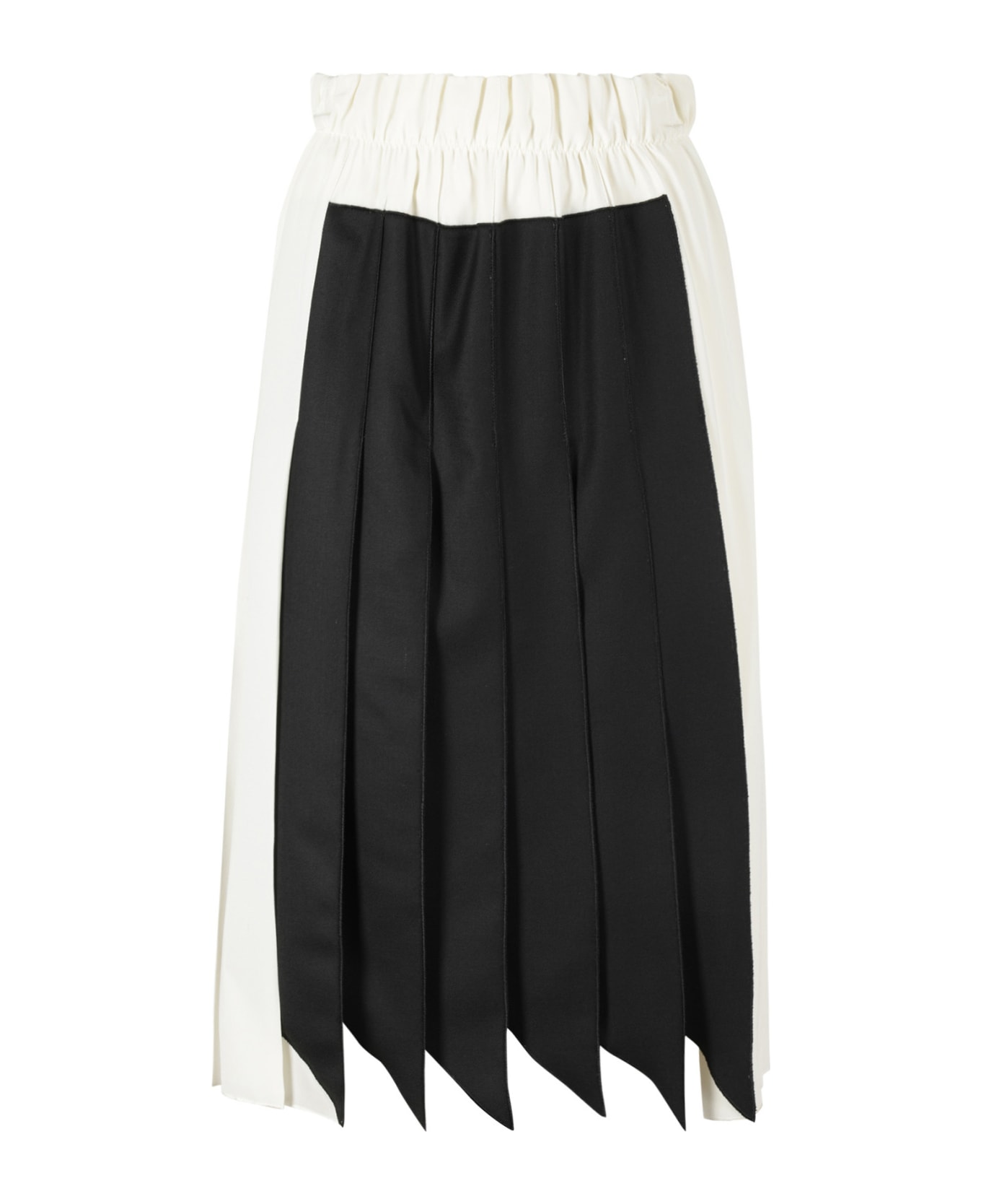 Victoria Beckham Pleated Panel Detail Skirt スカート