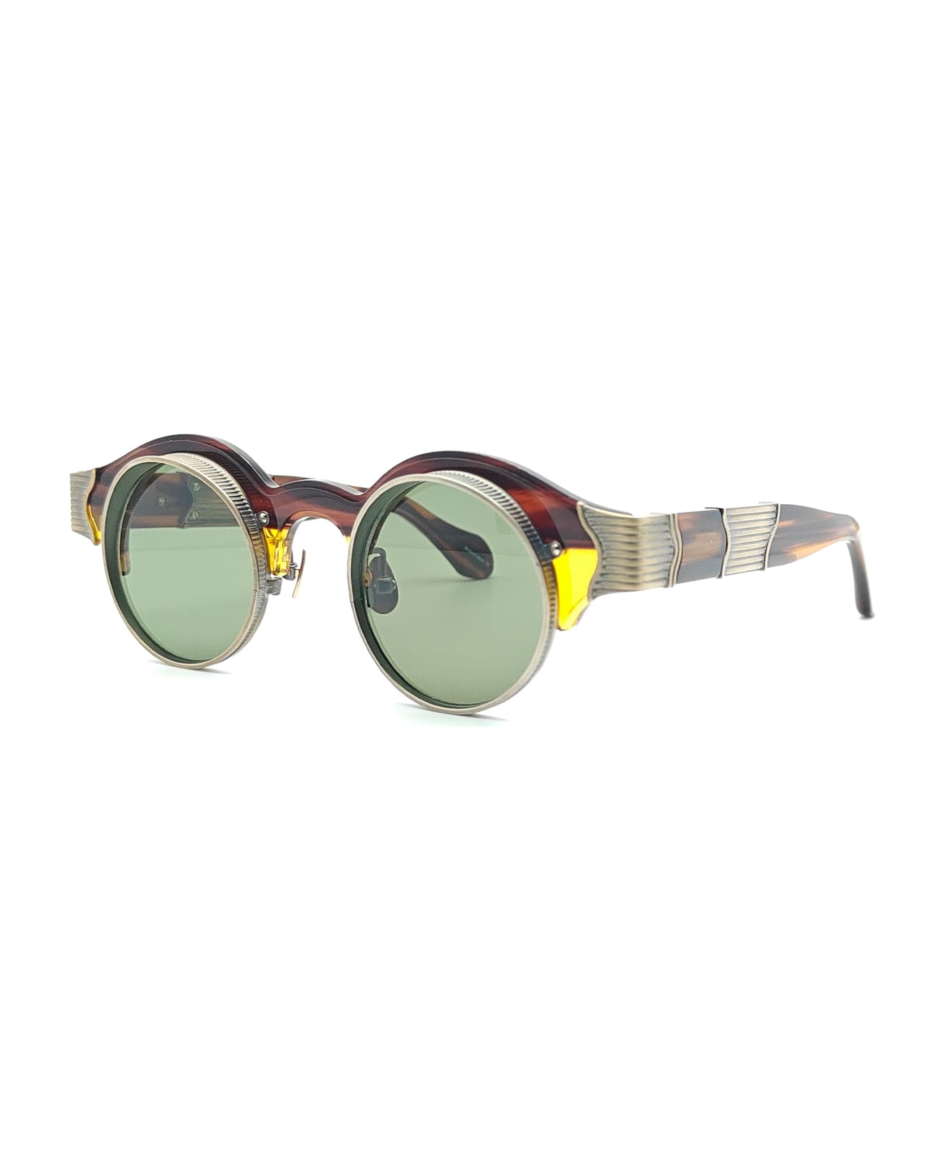 Matsuda 10605h - Antique Gold Sunglasses - Gold