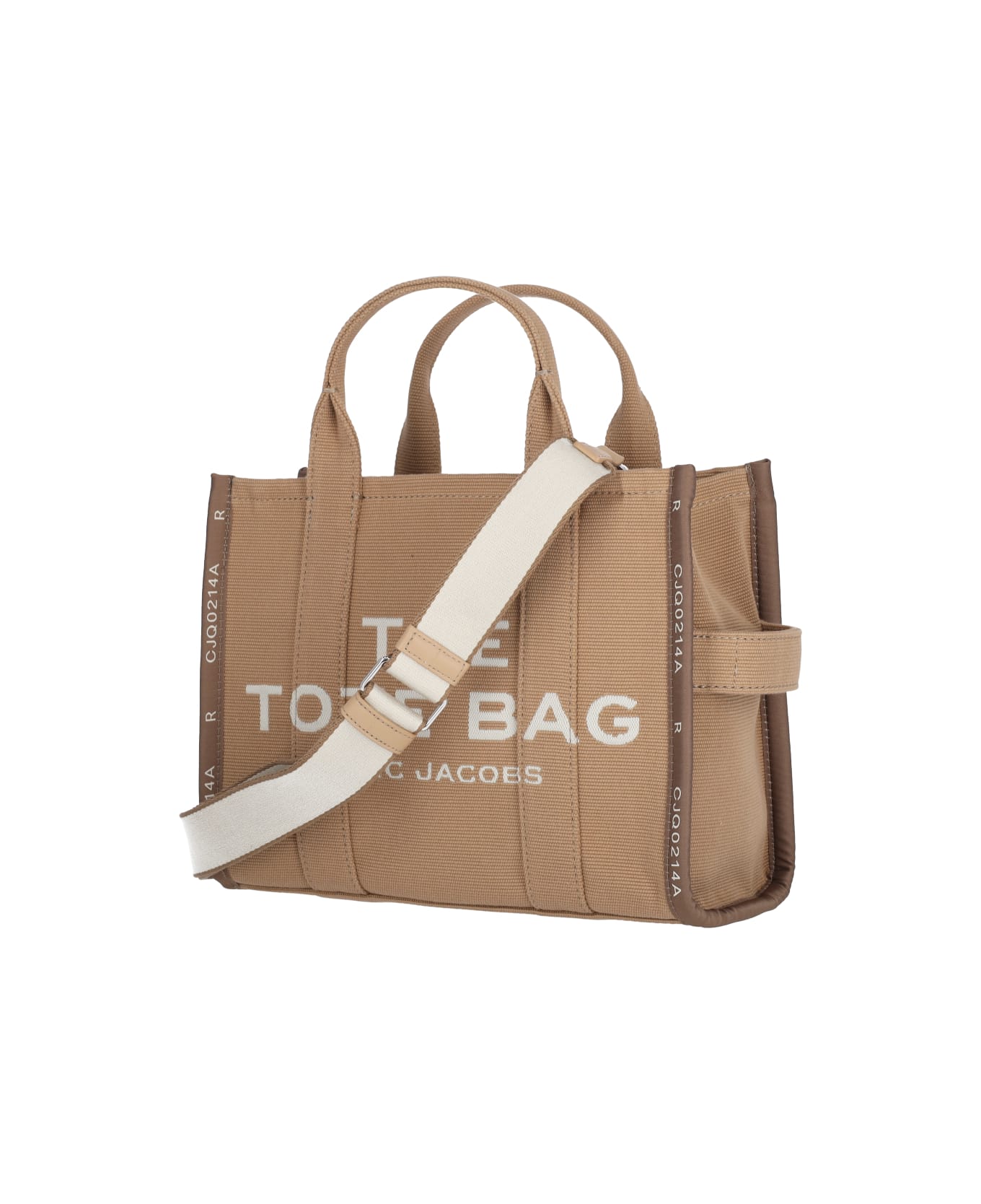 Marc Jacobs The Jacquard Medium Tote Bag - Beige