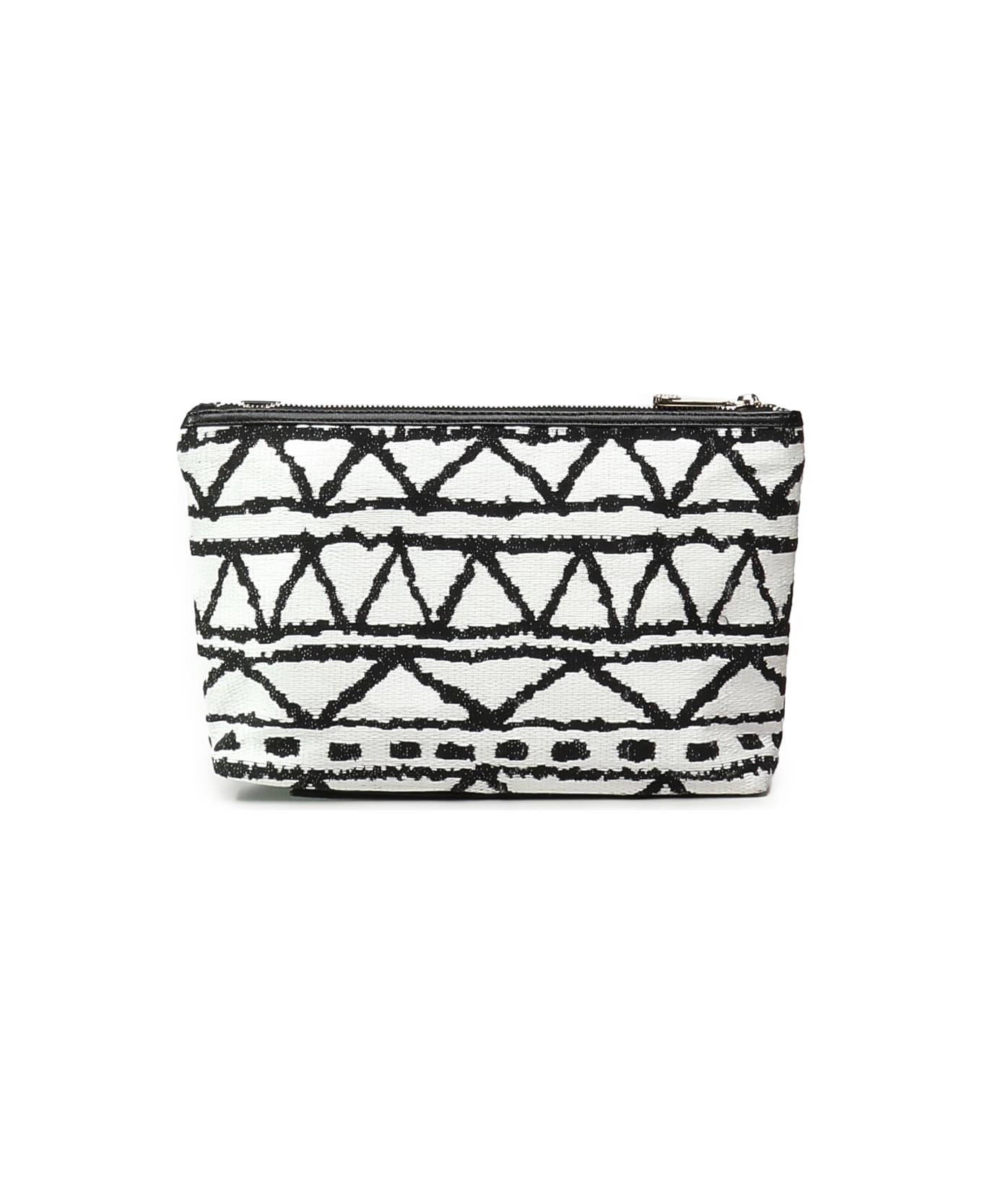 V73 Beauty Beth Pouch - BLACK, white