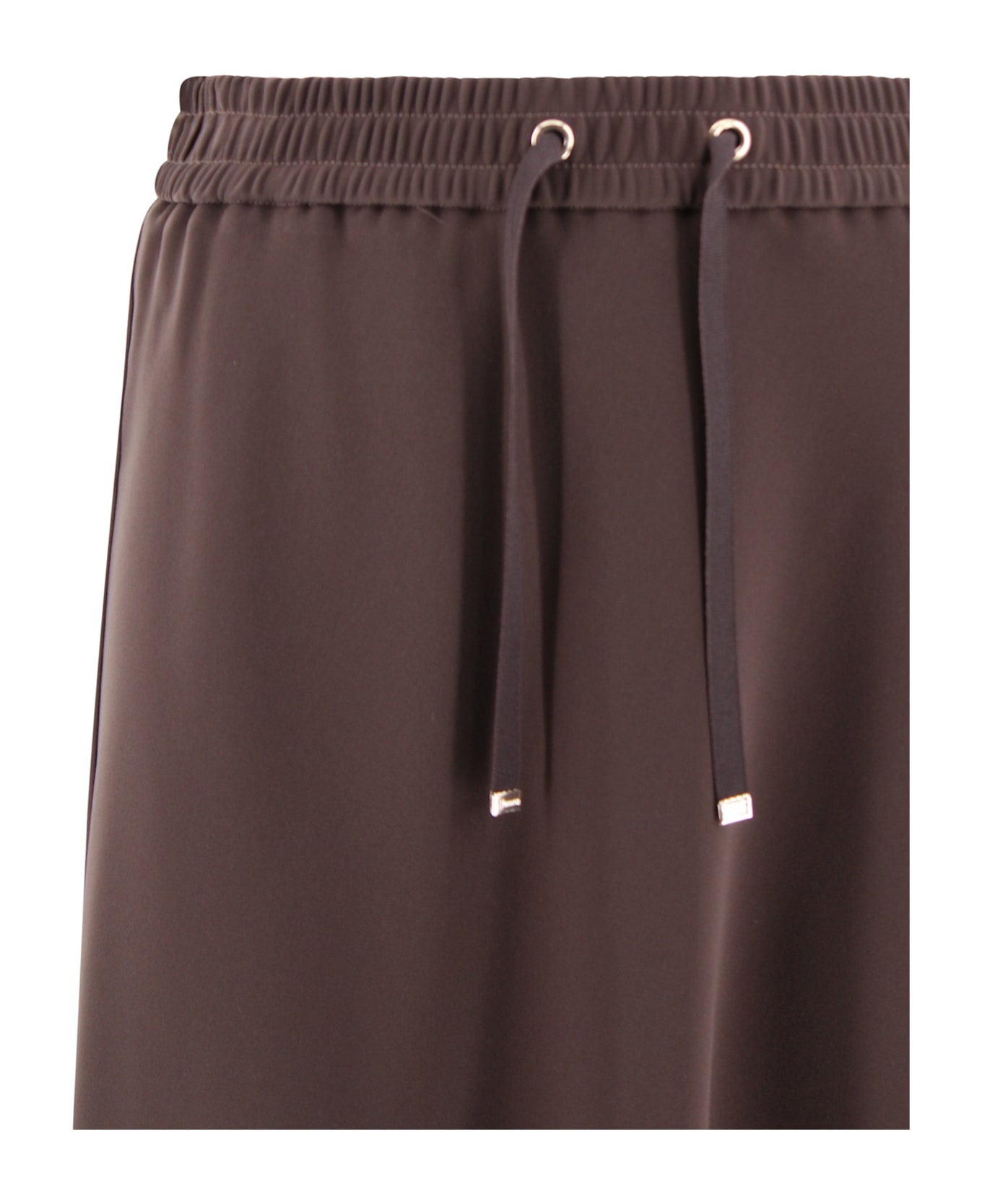 Herno Brown Skirt - Marrone scuro