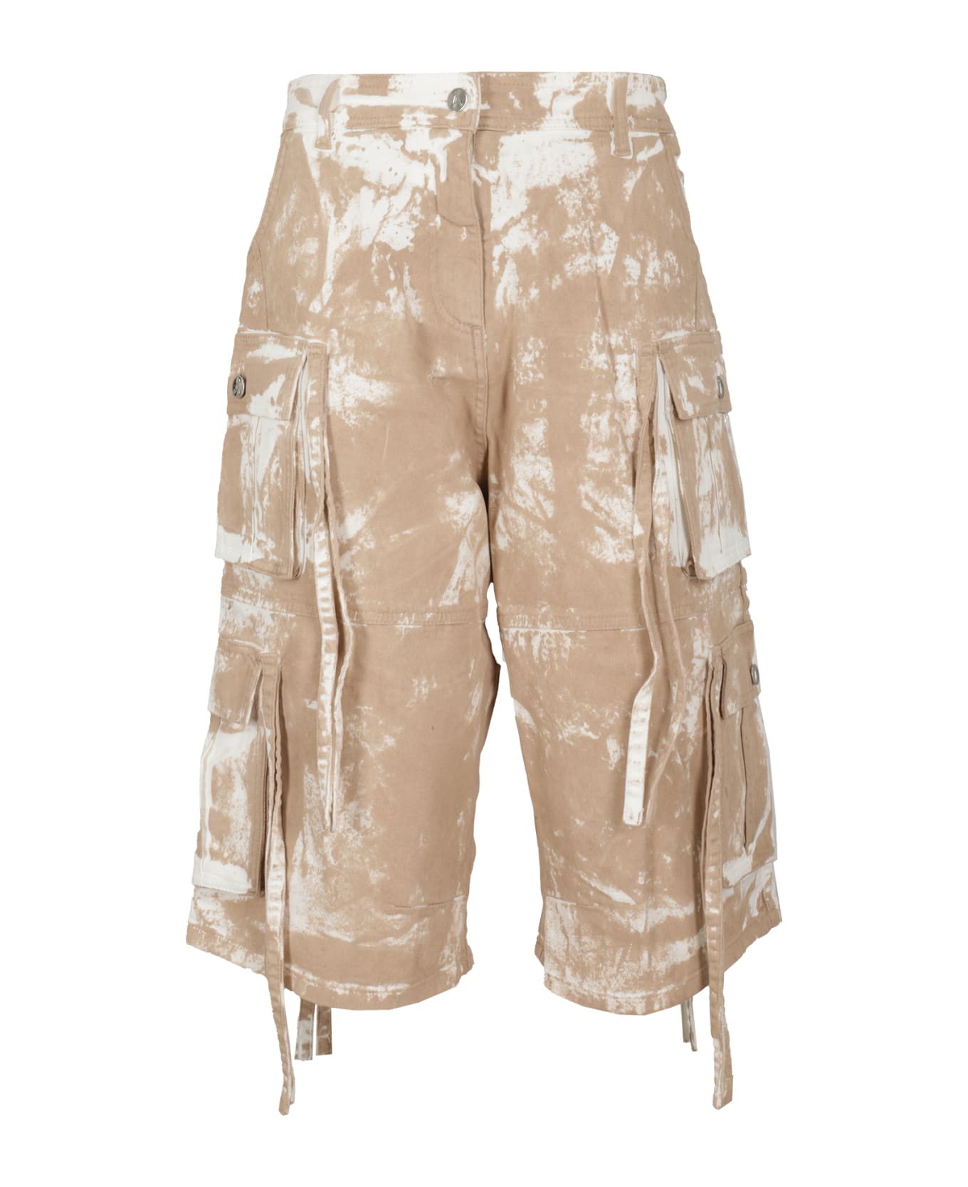 ANDREĀDAMO Washed Nude Drill Short - Washed Nude
