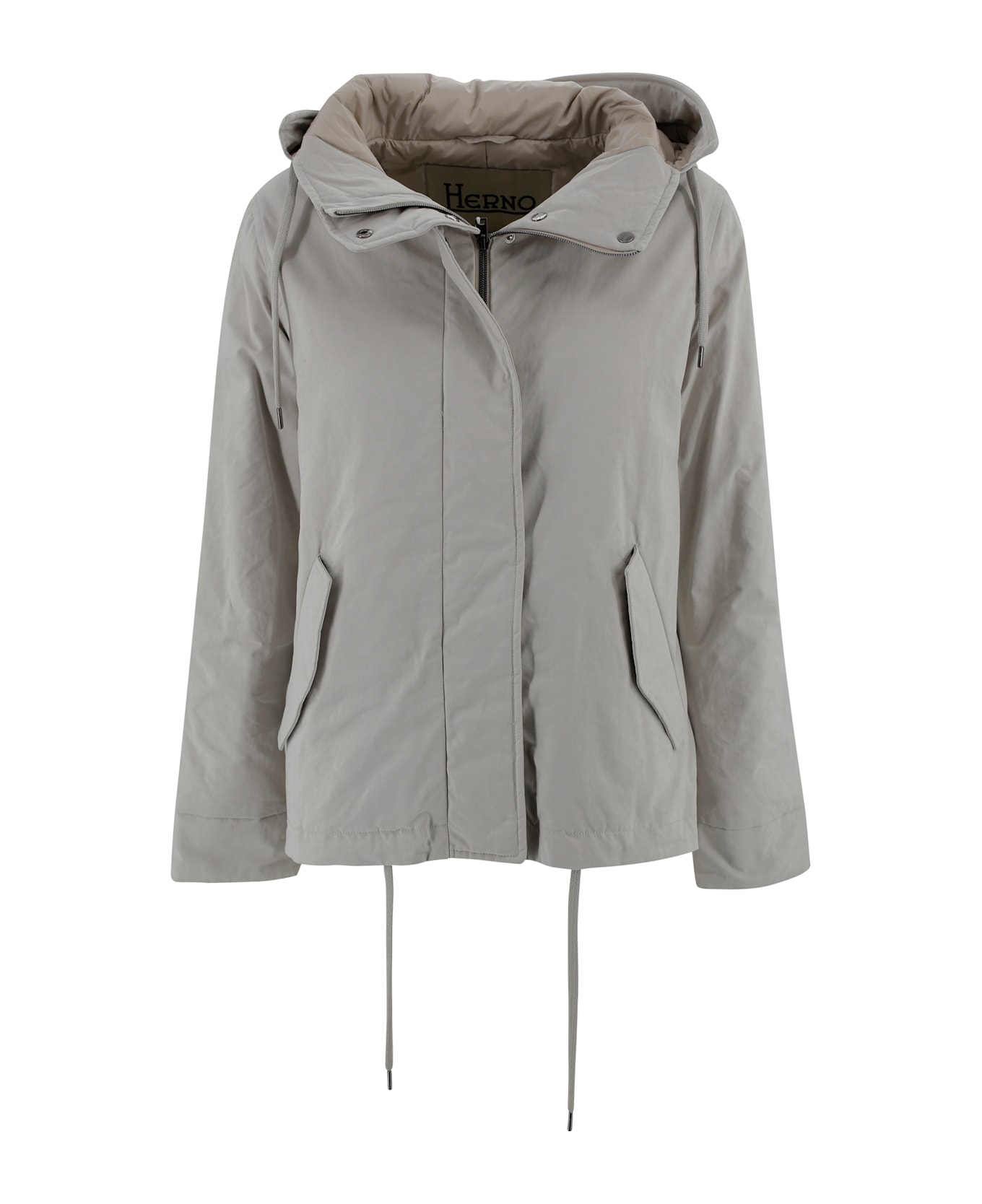 Herno Parka With Hood - Chantilly