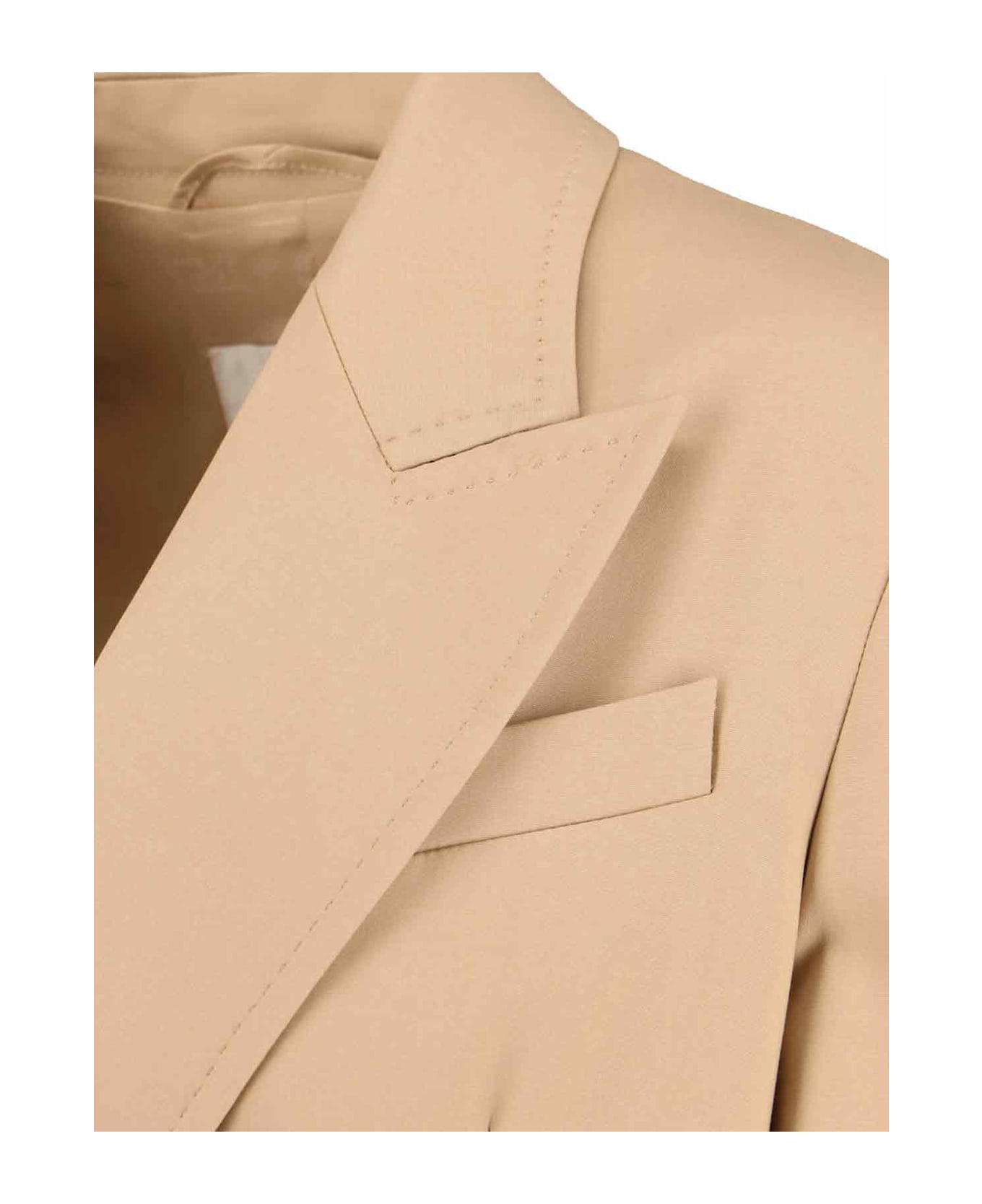 Max Mara 
olimpia
 Double-breasted Blazer - Beige