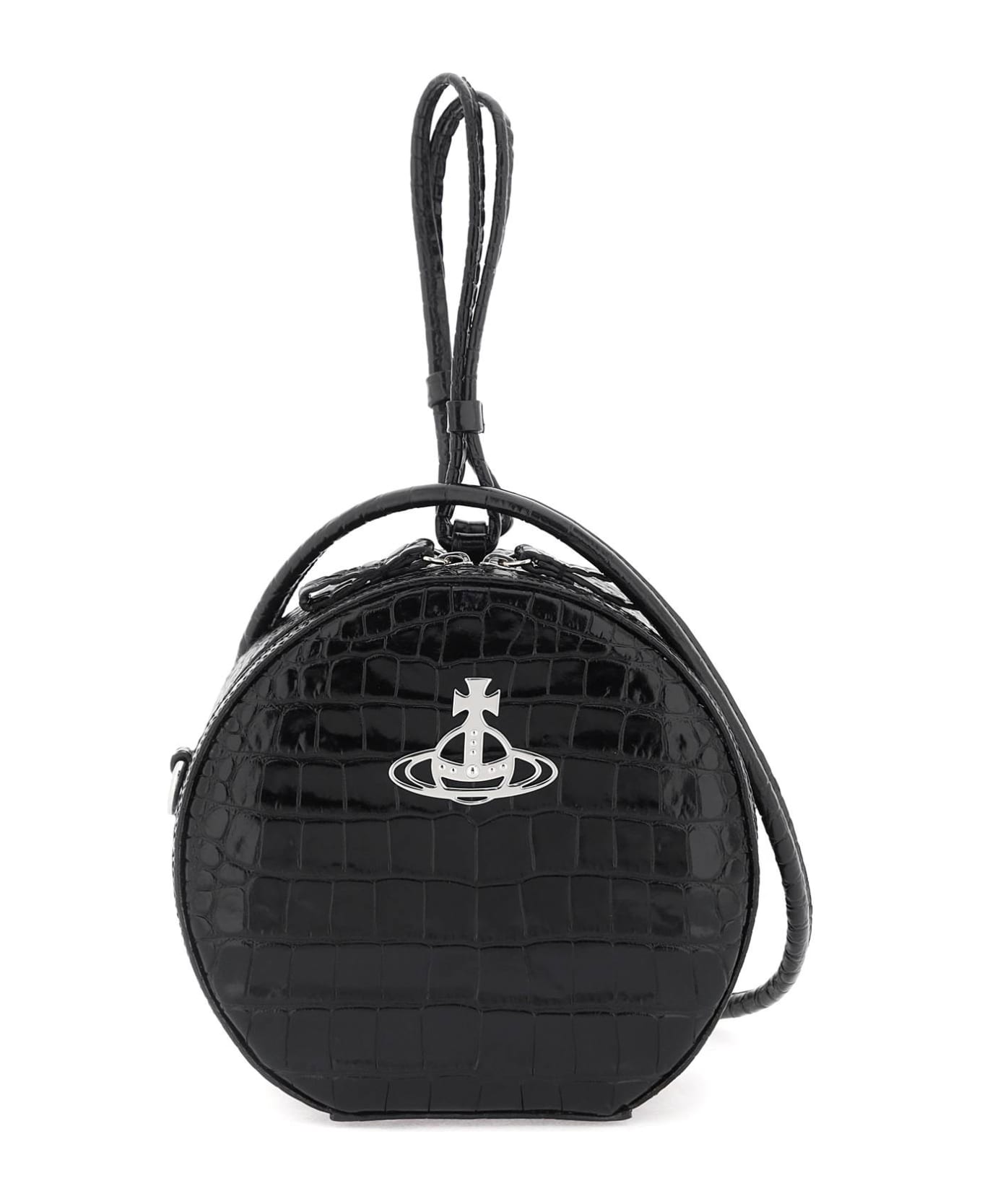 Vivienne Westwood Hattie Handbag - BLACK (Black) トートバッグ