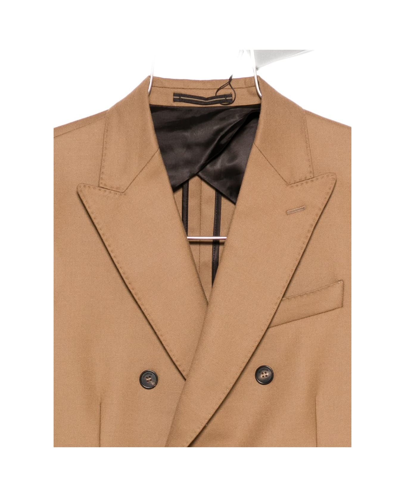 Incotex Double-breasted Blazer - Beige