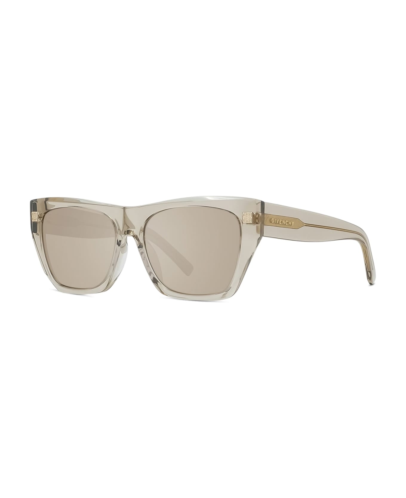 Givenchy Eyewear Gv40061u - Shiny Light Brow Sunglasses - brown