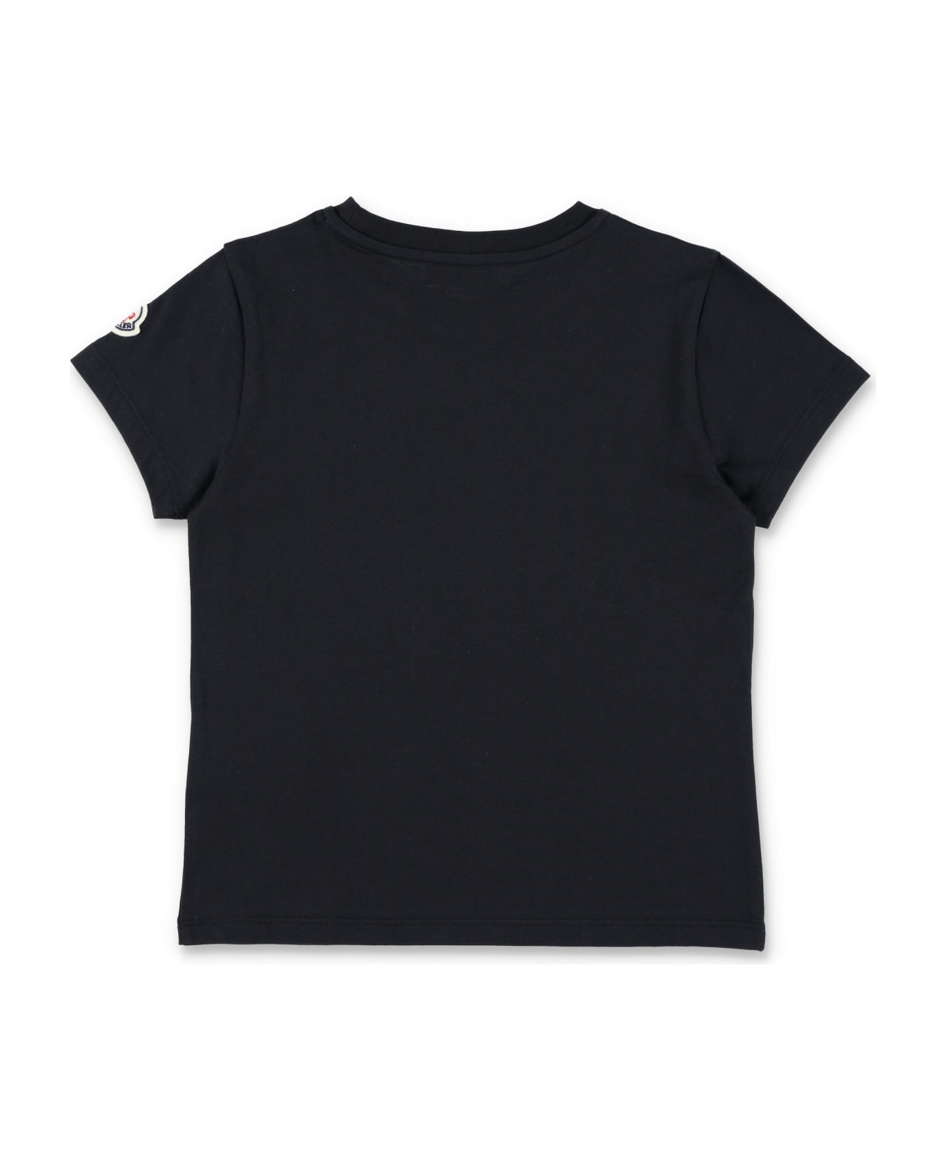 Moncler Tee Multi Logo - BLACK