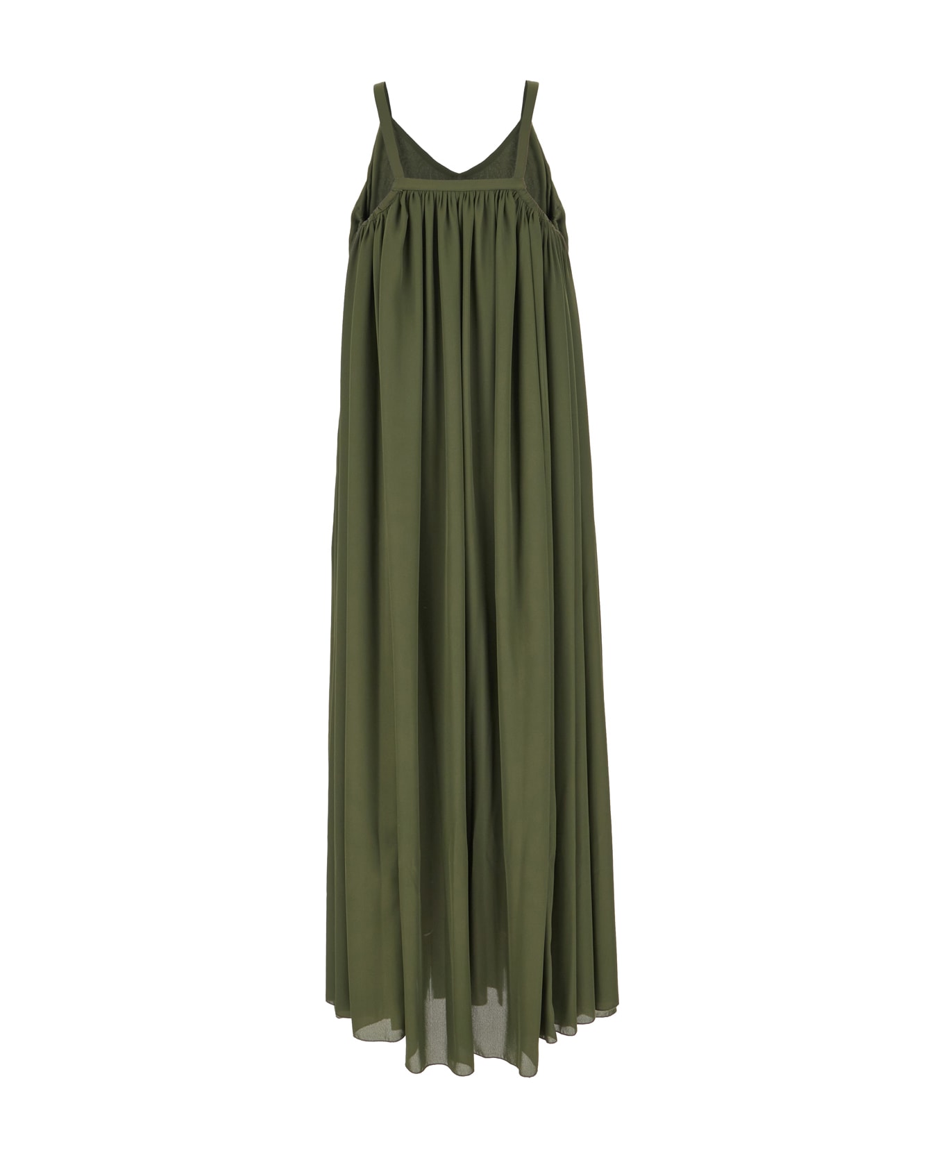 Ballantyne Military Green Polyester Dress - 12659