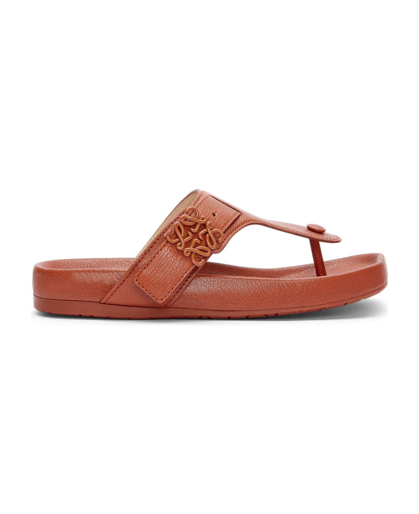 Loewe Ease Thong Sandals - TAN
