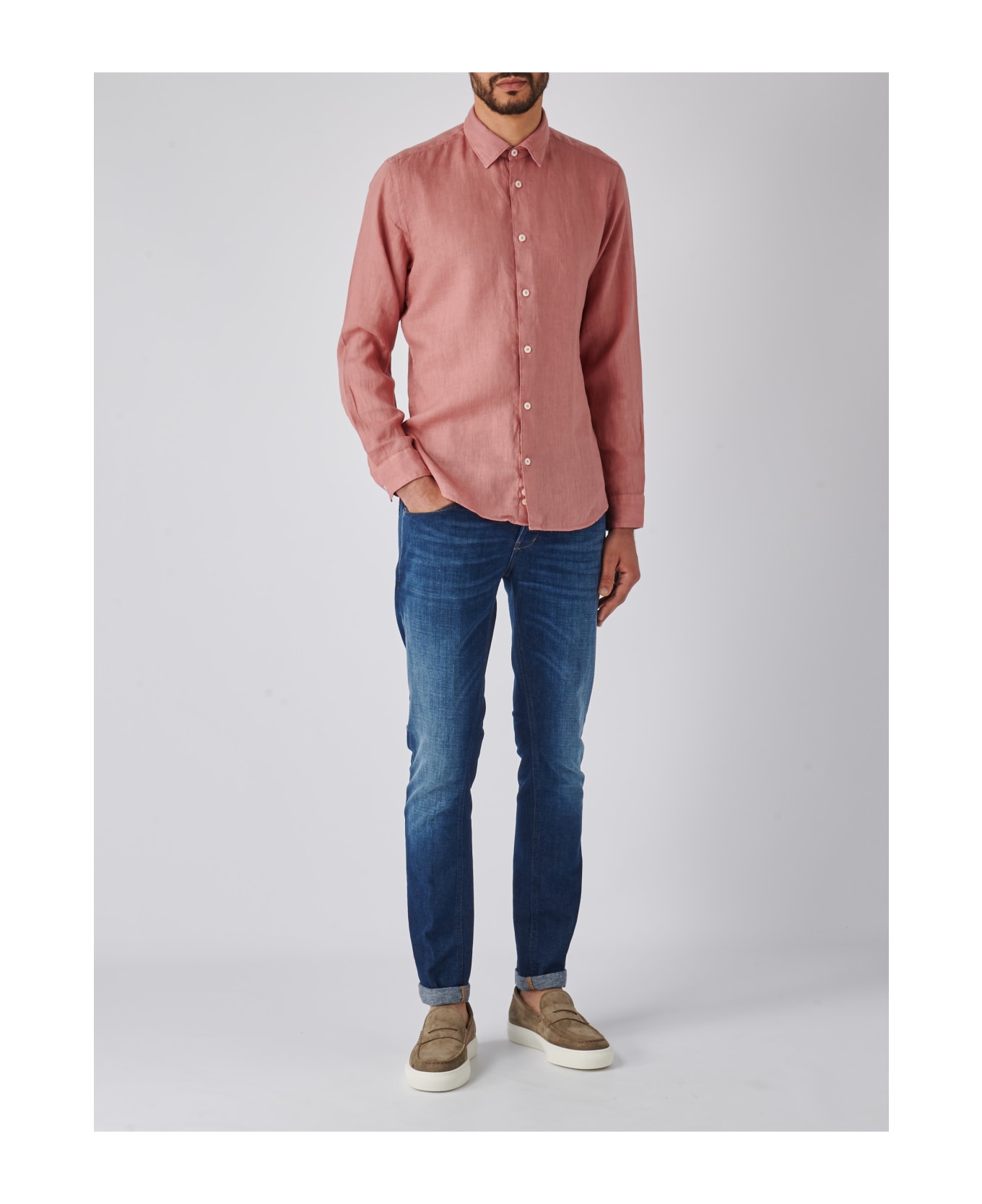 Altea Camicia Uomo Shirt - ROSA ANTICO