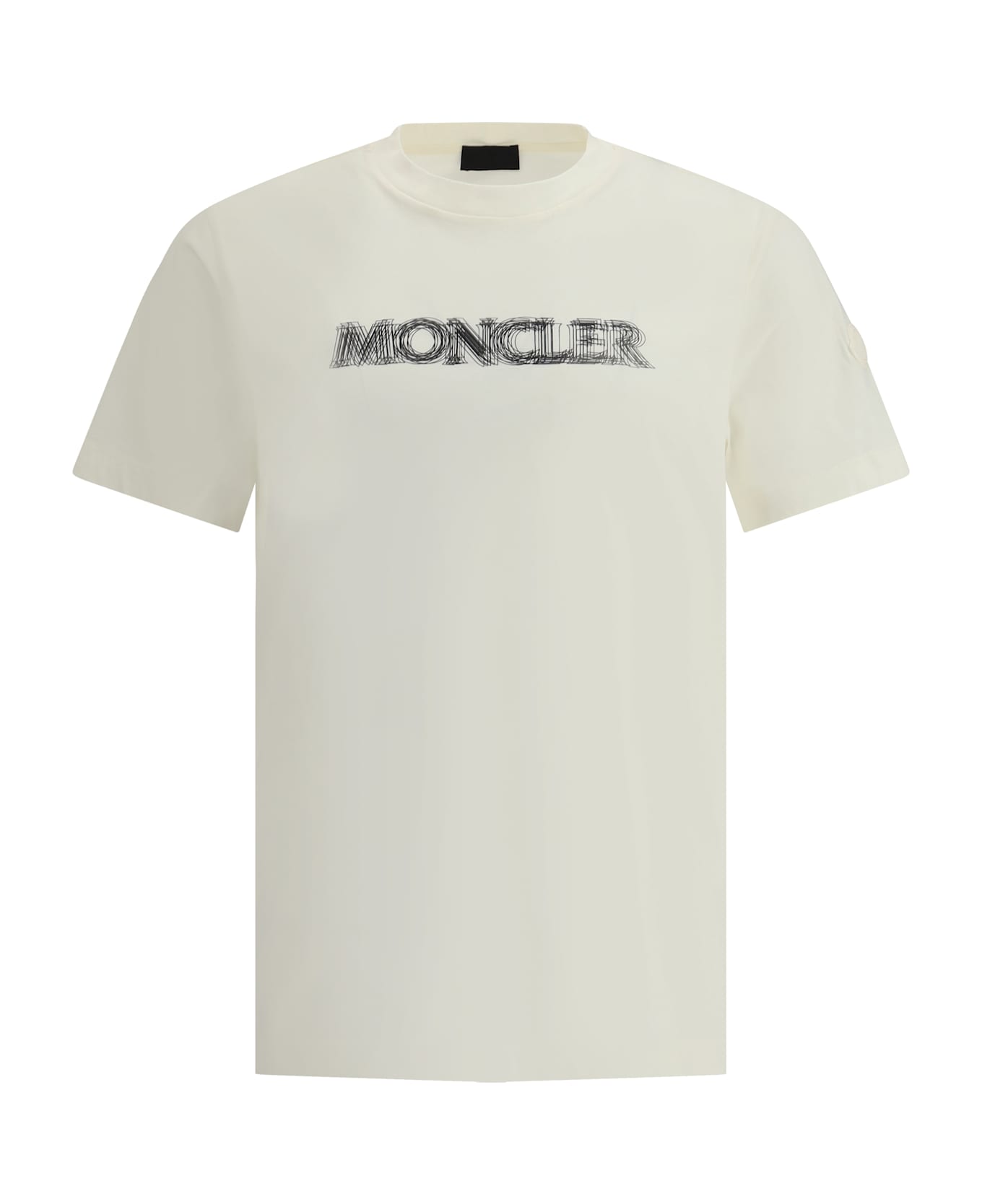 Moncler Logoed T-shirt - White