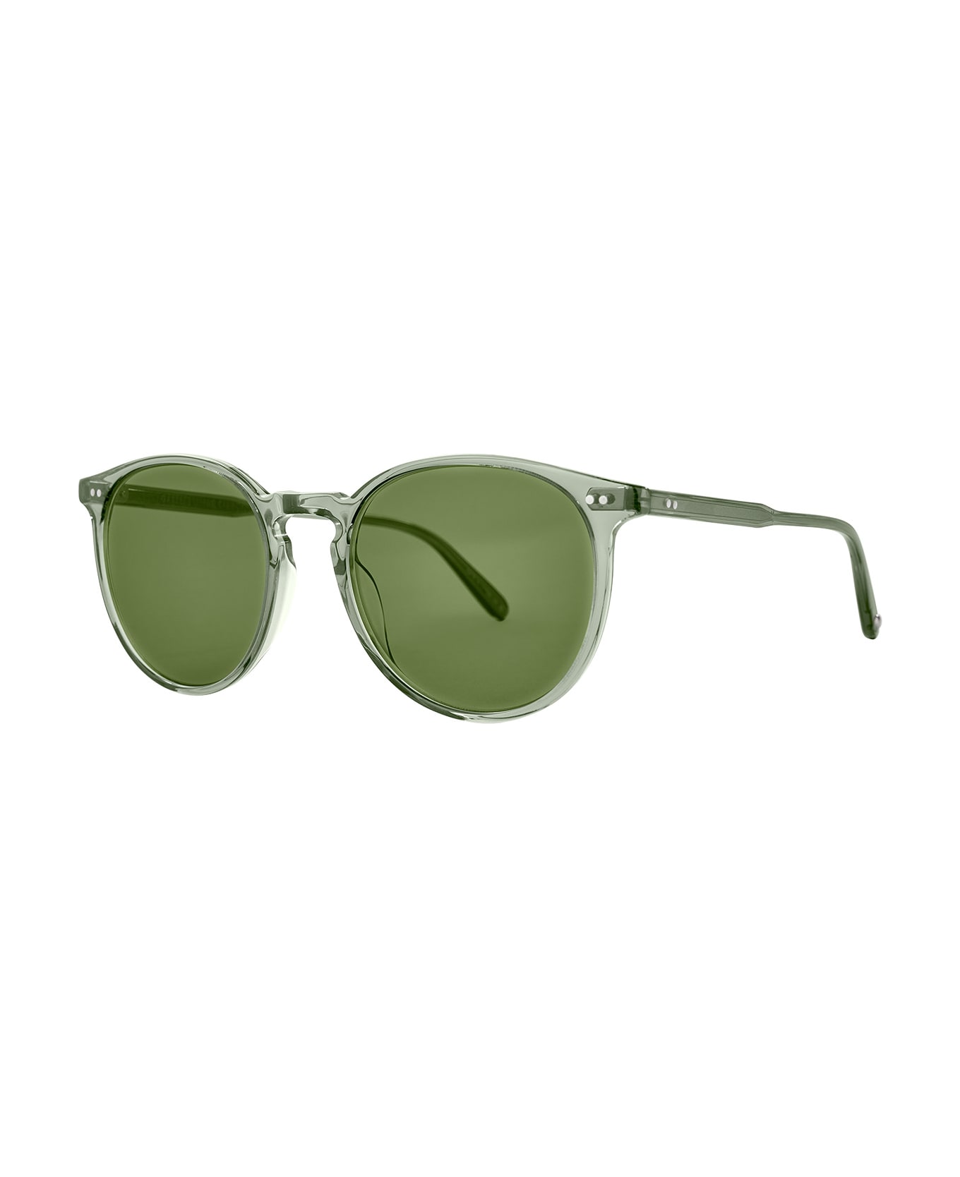 Garrett Leight Morningside Sun Juniper/semi-flat Green Sunglasses - Juniper/Semi-Flat Green