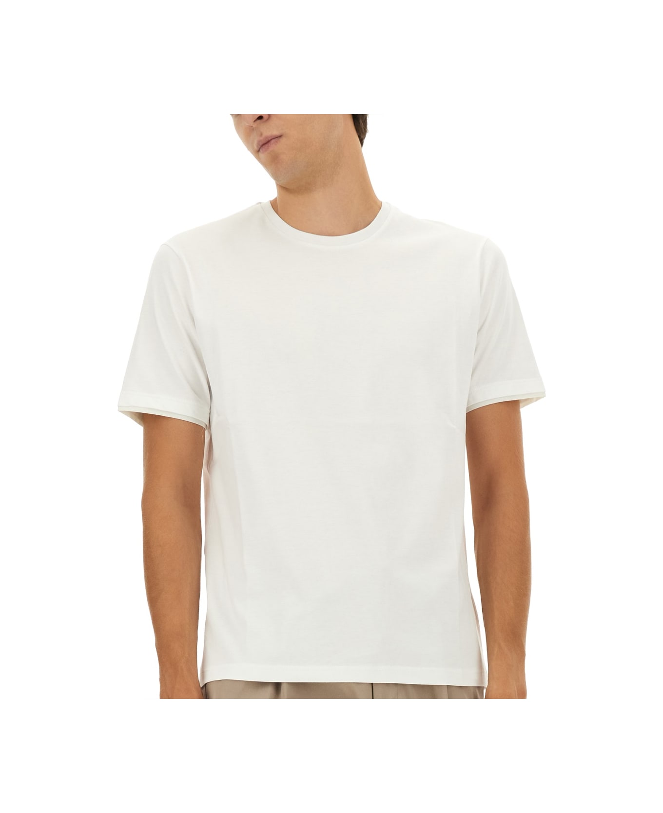 Herno Cotton T-shirt - WHITE