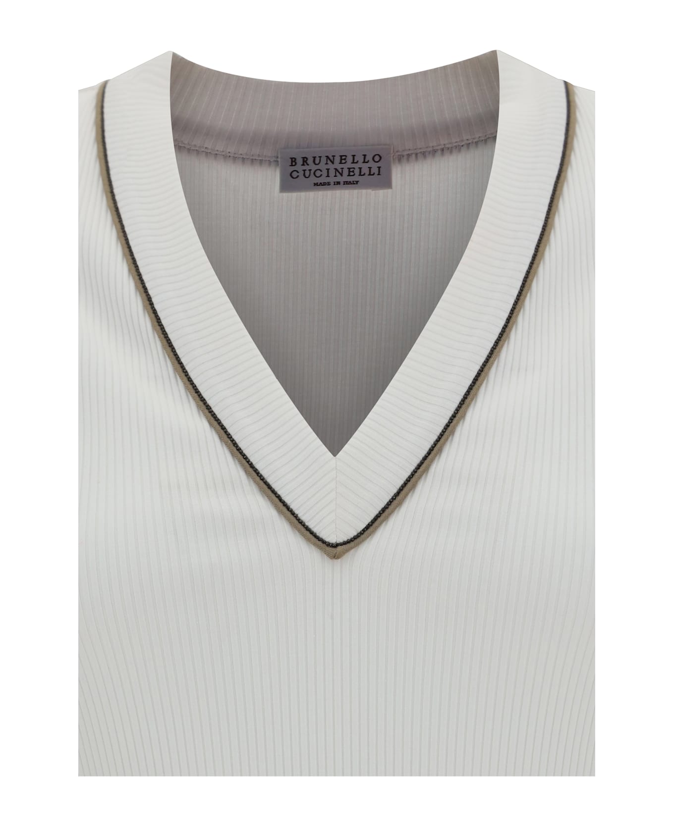 Brunello Cucinelli Ribbed Top