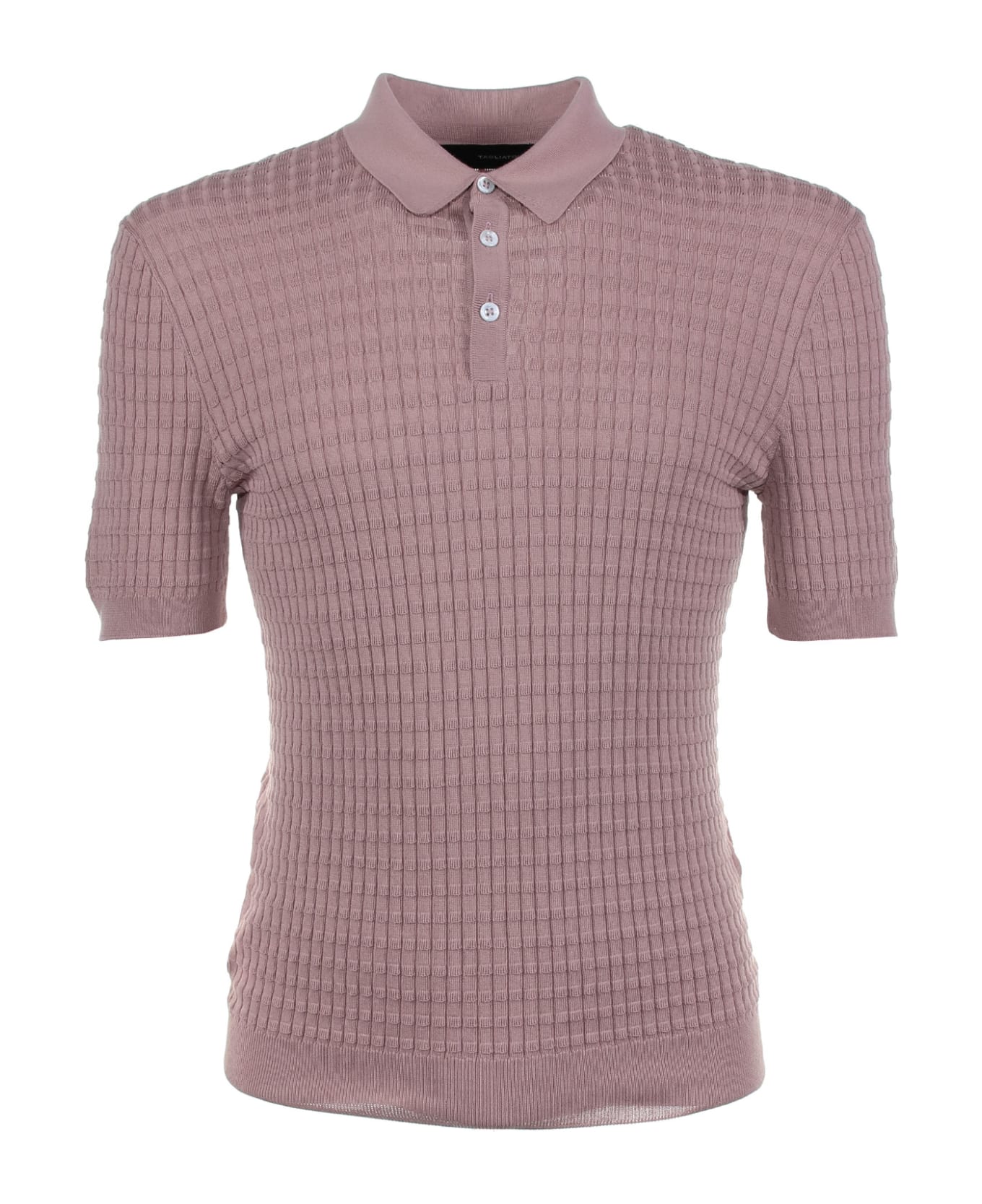 Tagliatore Cotton Polo Shirt - ROSA