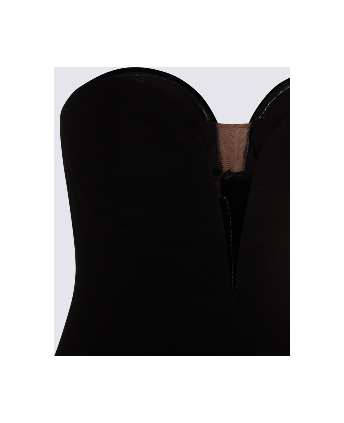 Tom Ford Black Viscose Midi Dress - Black