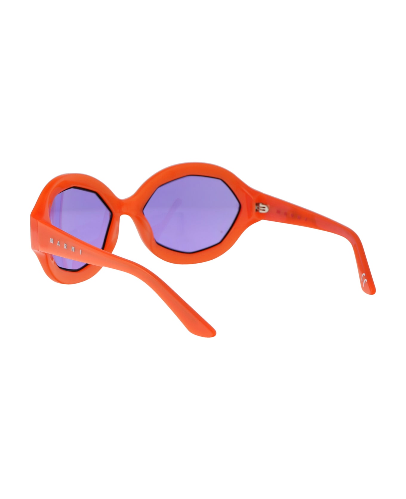 Marni Eyewear Cumulus Cloud Sunglasses - CLOUD ORANGE