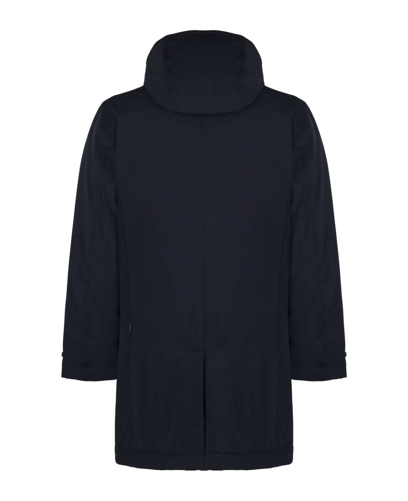 Woolrich Nylon Parka - blue
