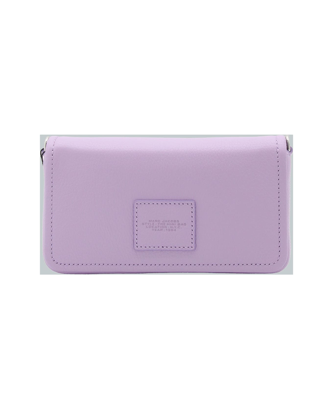 Marc Jacobs Violet Leather The Leather Mini Bag - WISTERIA