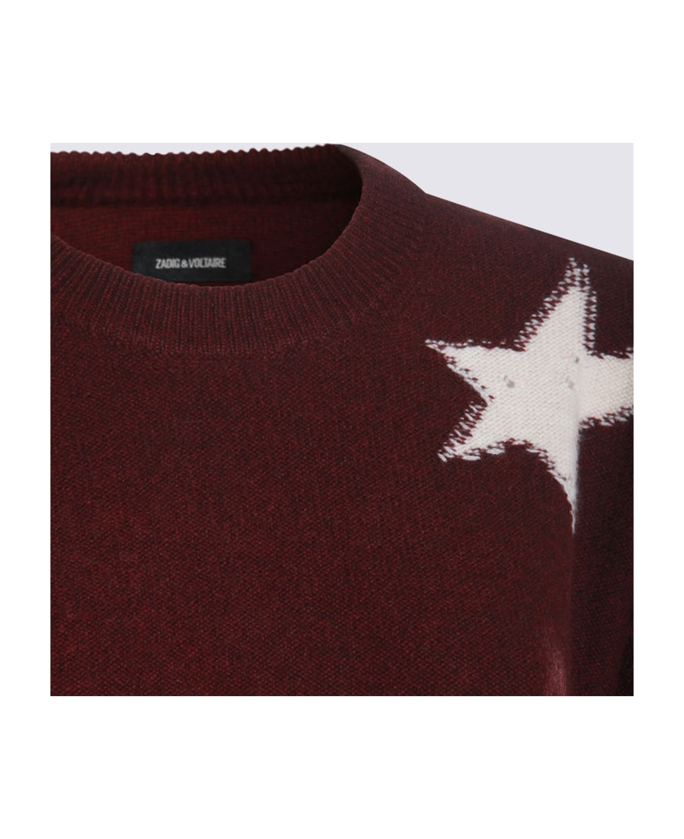 Zadig 
Voltaire Dark Red Wool Knitwear - Purple