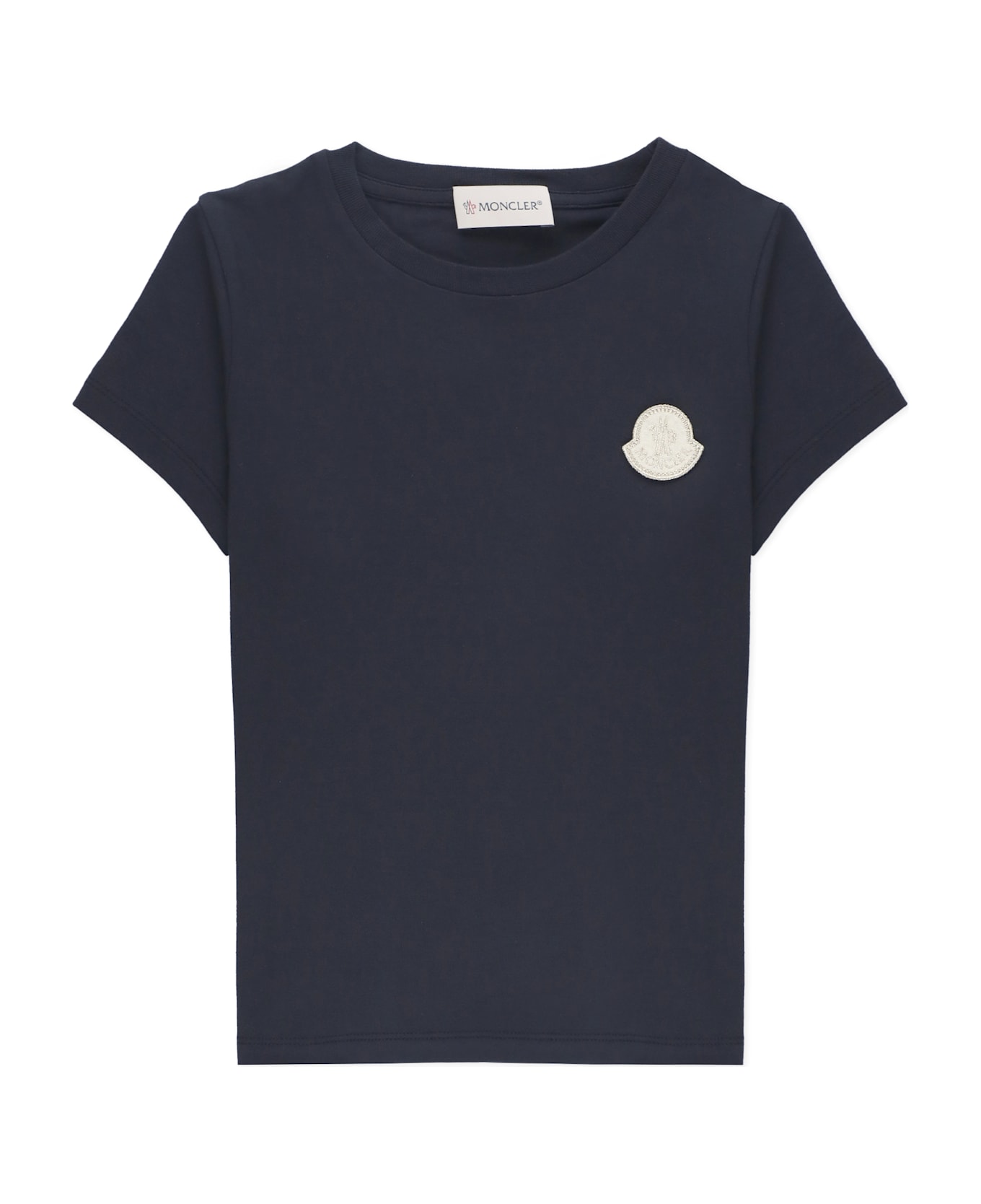 Moncler Logoed T-shirt - Blue